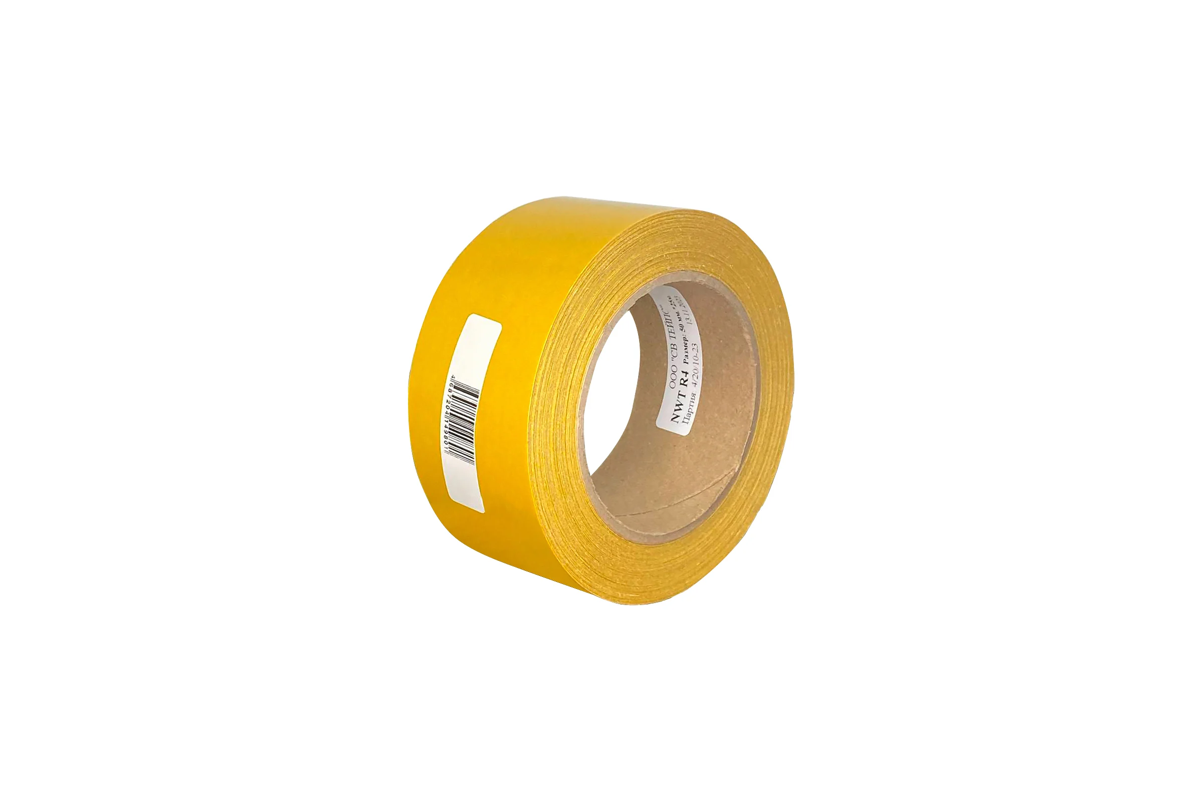Двусторонняя липкая лента на неткано-бумажном носителе SV Tapes 7551 NWT R4, 50 мм, 25 м, каучук 755150.25