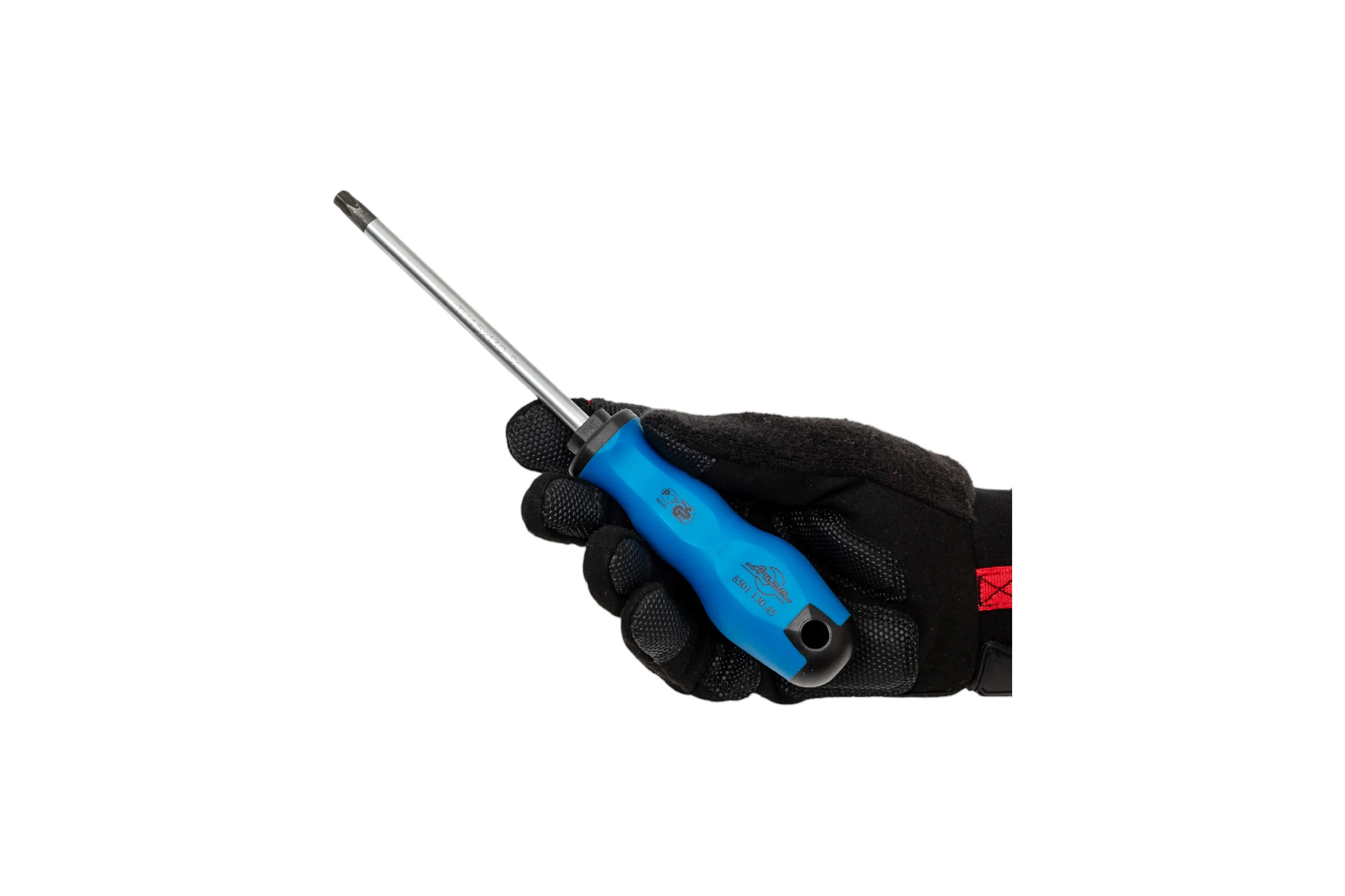 Отвертка звездочка TORX TT45 130мм с отверстием AIST 850113045 00-00014008