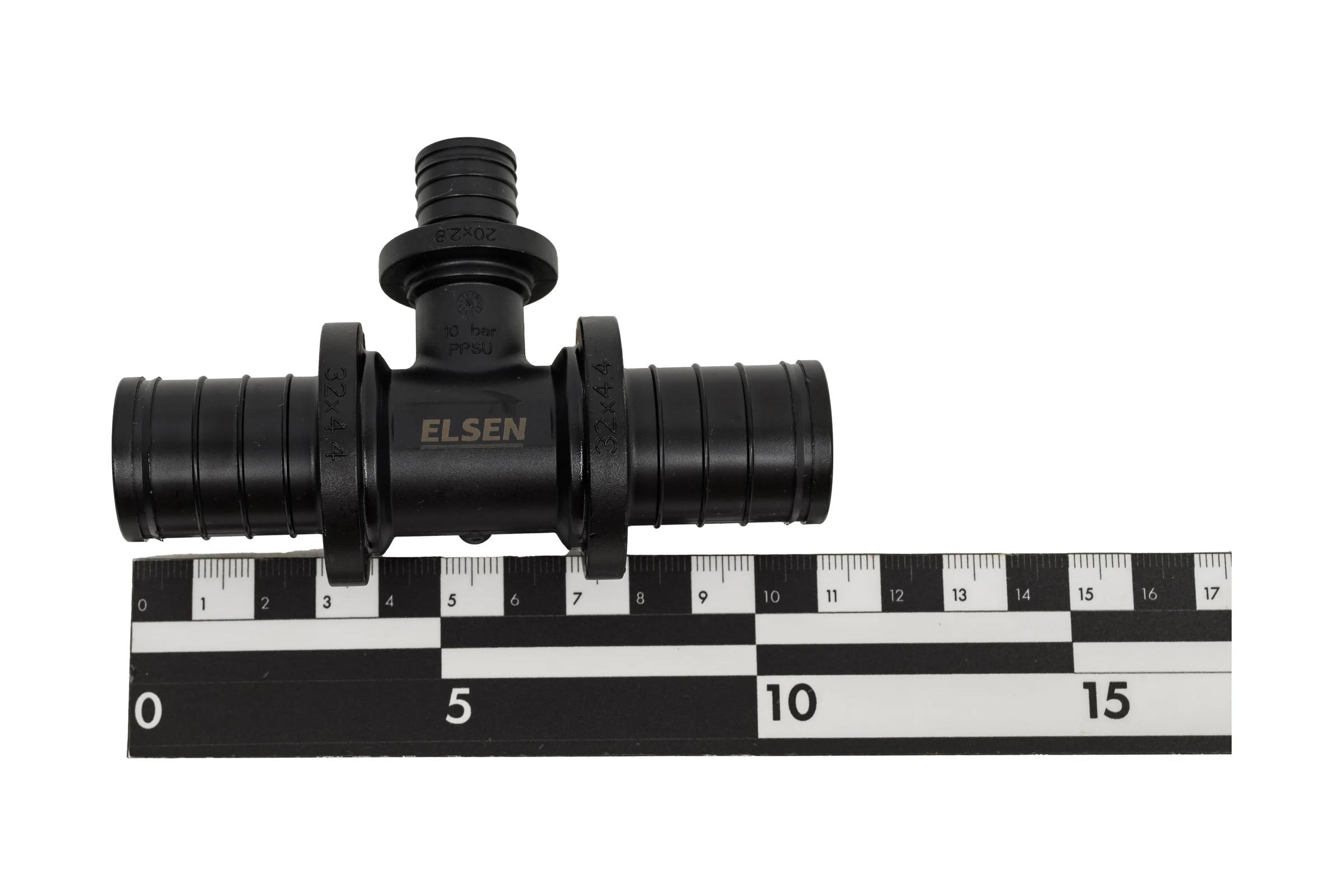 Тройник ELSEN 32, 20, 32, PPSU полифенилсульфон, редукционный EFA31.322032P