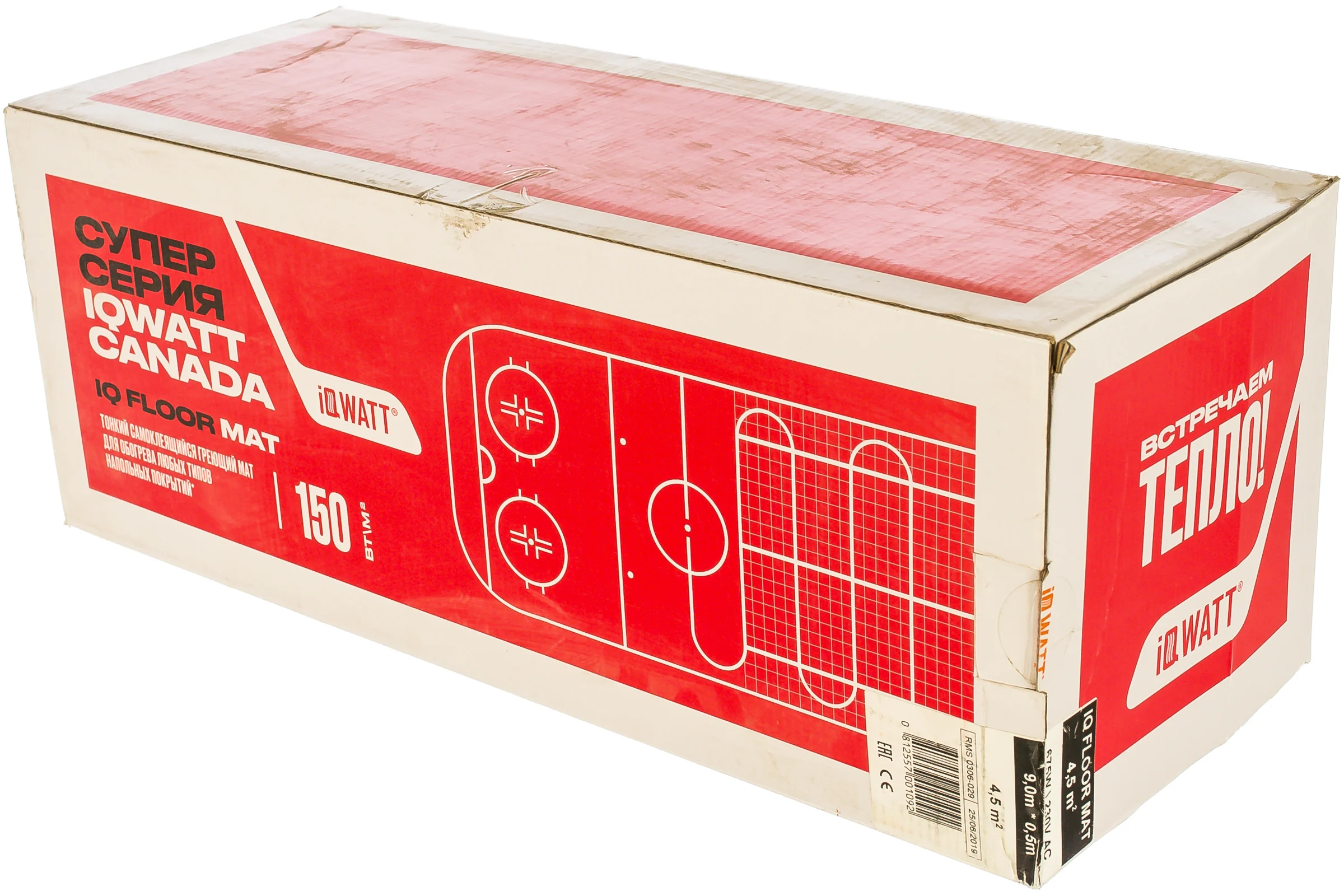Теплый пол IQ Floor Mat-4,5 IQWATT 39443