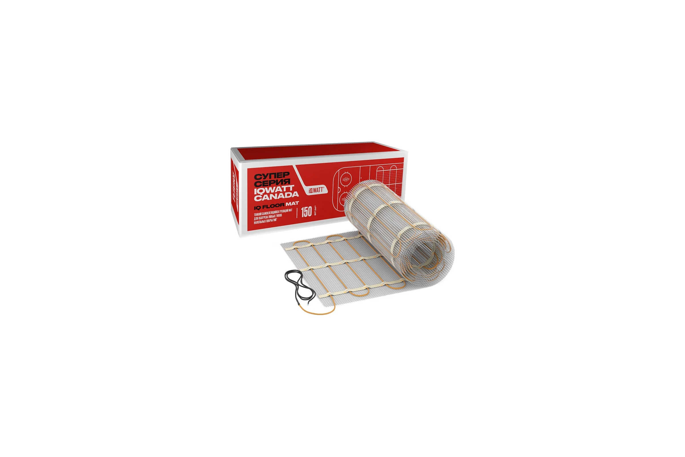 Теплый пол IQ Floor Mat-2,0 IQWATT 39438