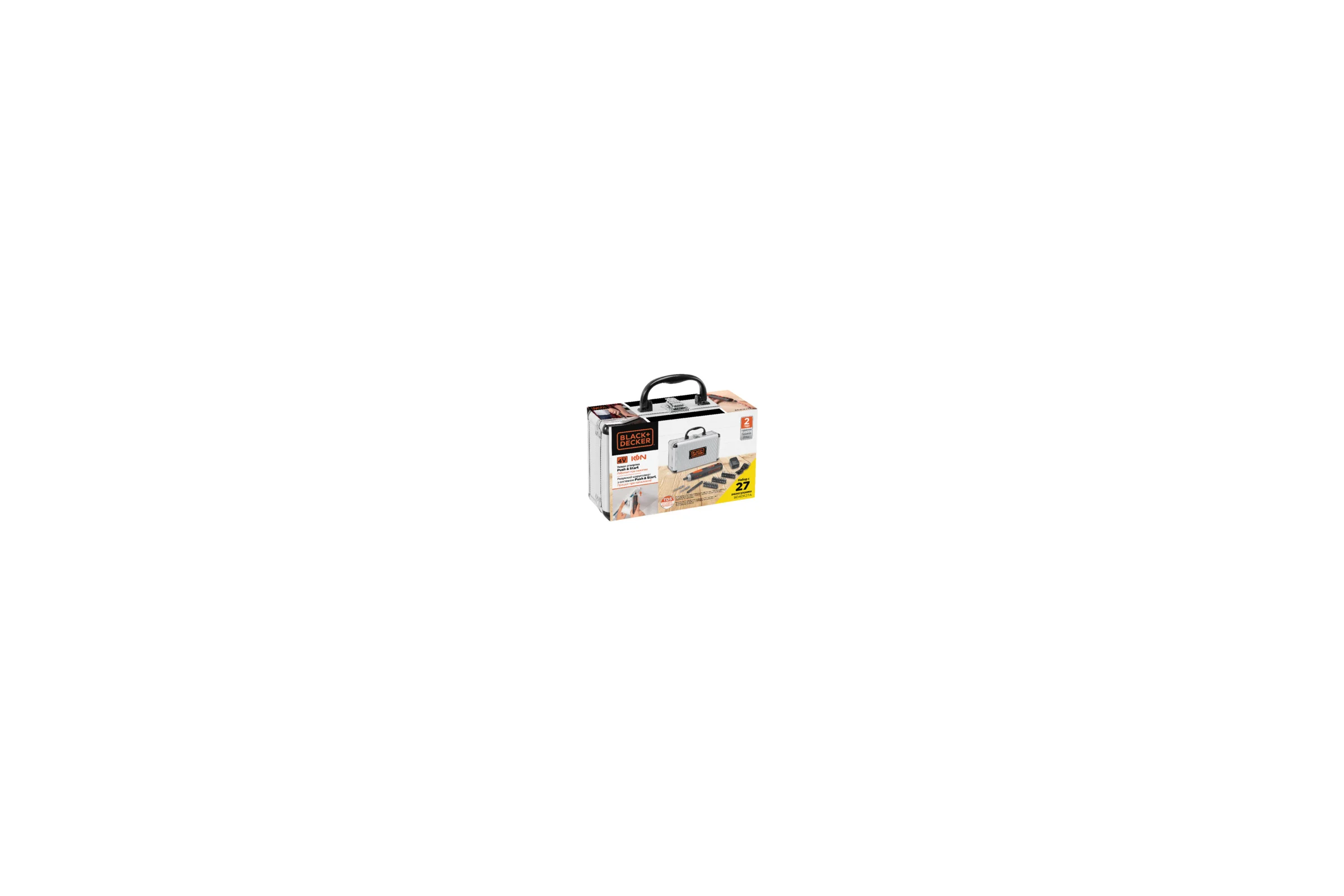 Аккумуляторная отвертка Black&Decker ION BD40K27A-RU