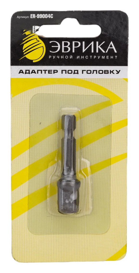 Адаптер под головку Эврика 3/8'' 6-гранный 50мм для шуруповерта ER-99004C 990228