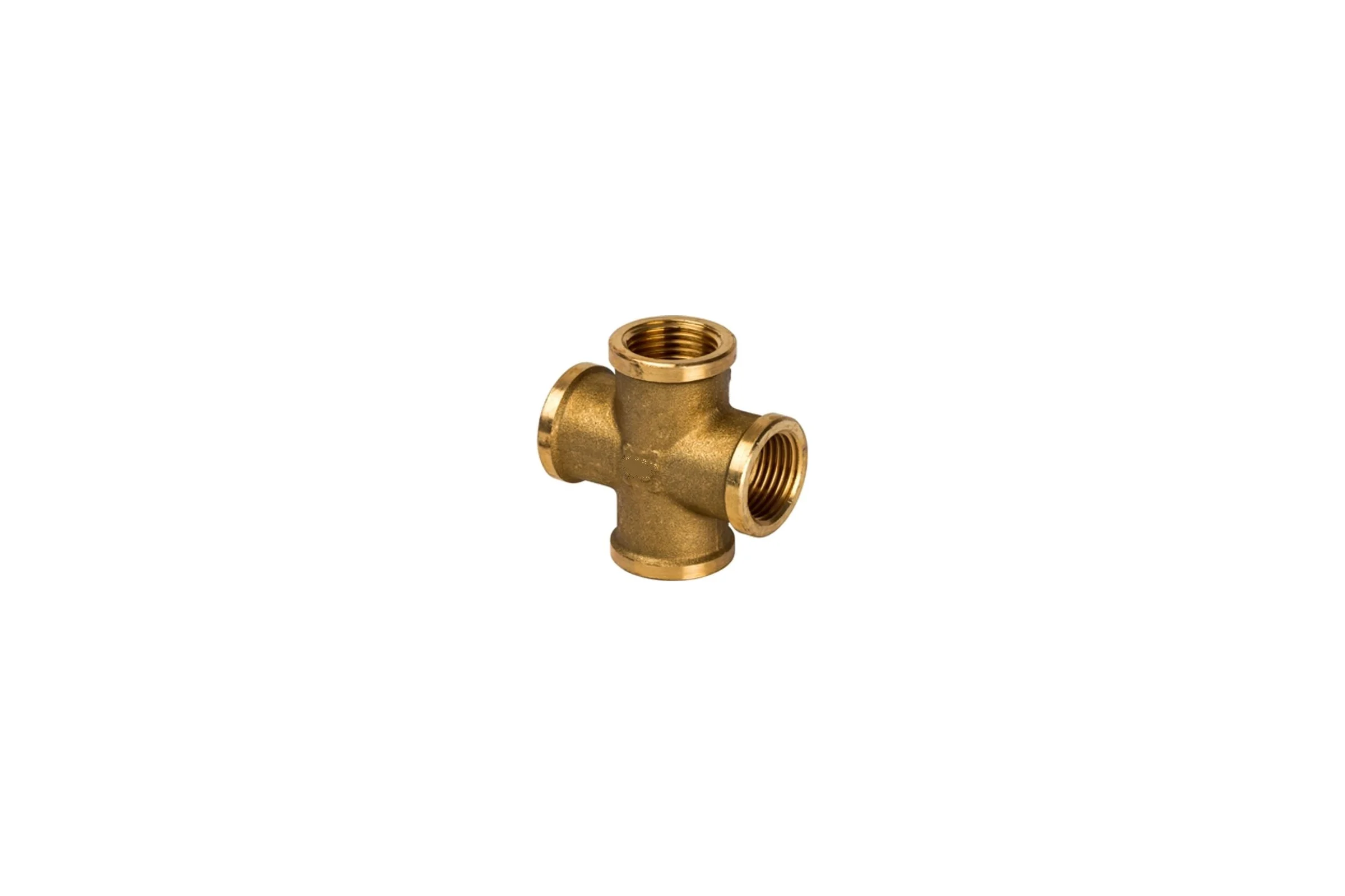Крестовина ELSEN Metalit, ВВ, 1", латунь, равнопроходная EBF04.10