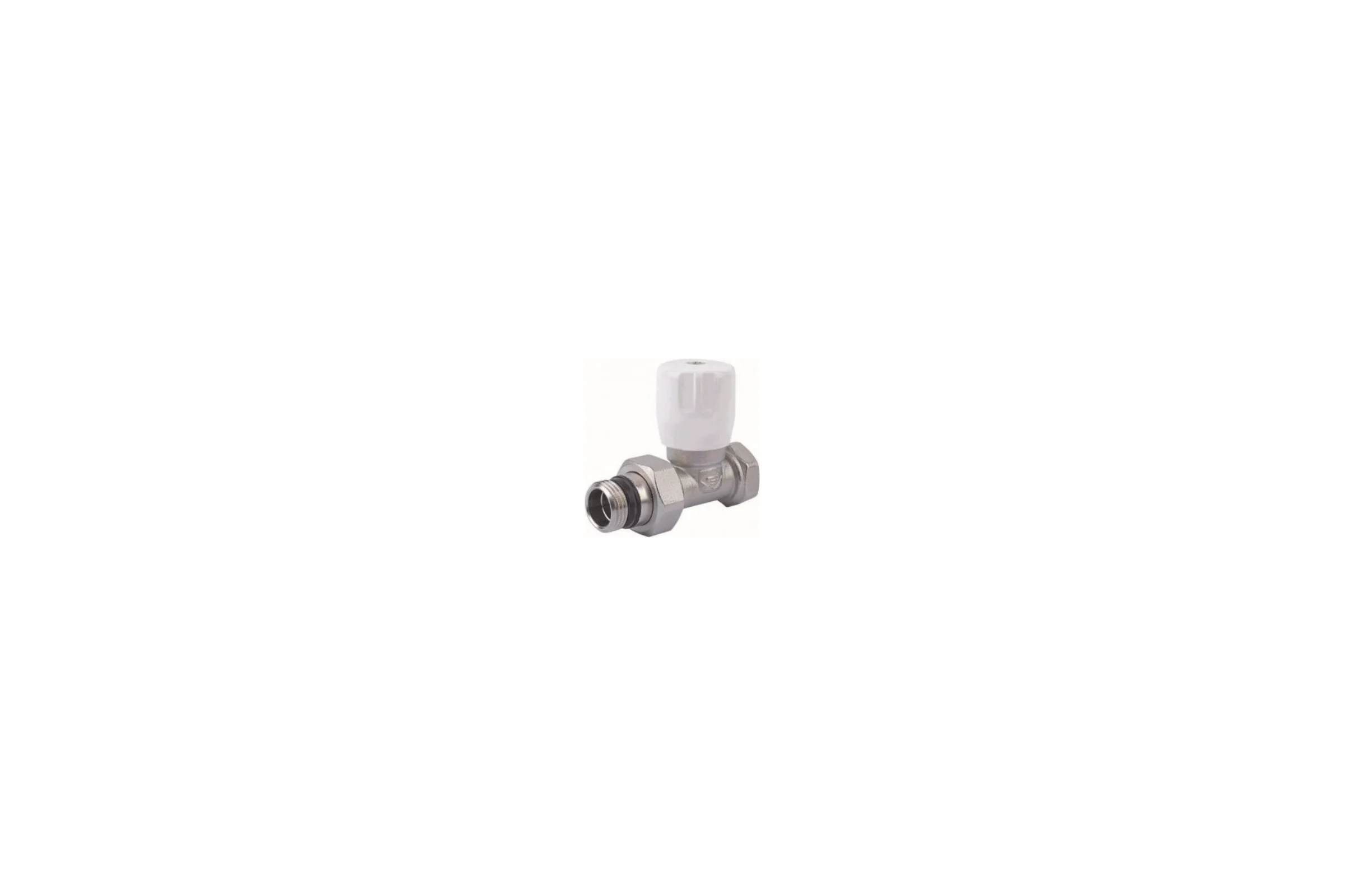 Вентиль ELSEN прямой ручной 1/2" В - 1/2" Н с уплотнением O-RING EVR08.1211