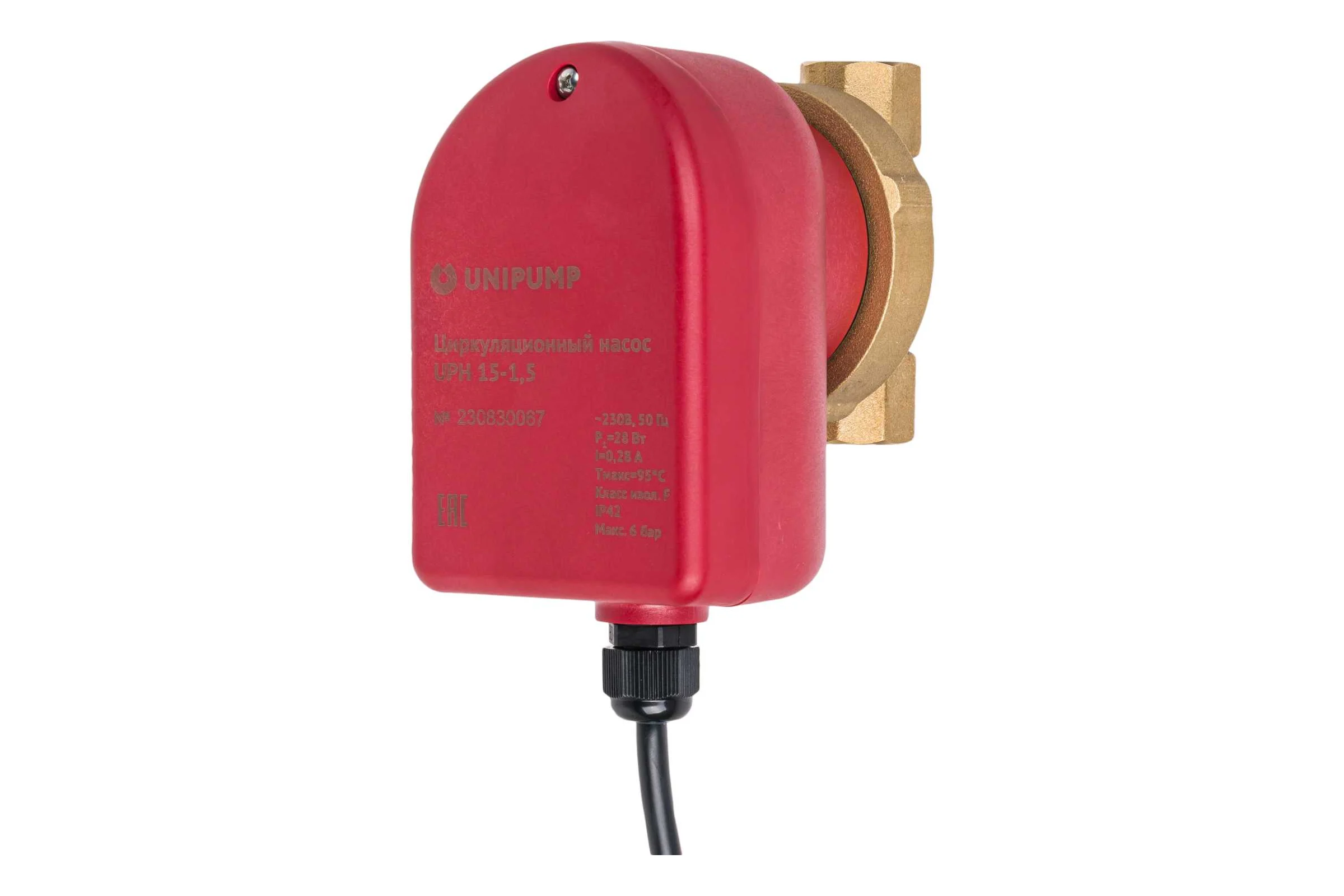 Циркуляционный насос UNIPUMP (ГВС) UPН 15-1.5 68103
