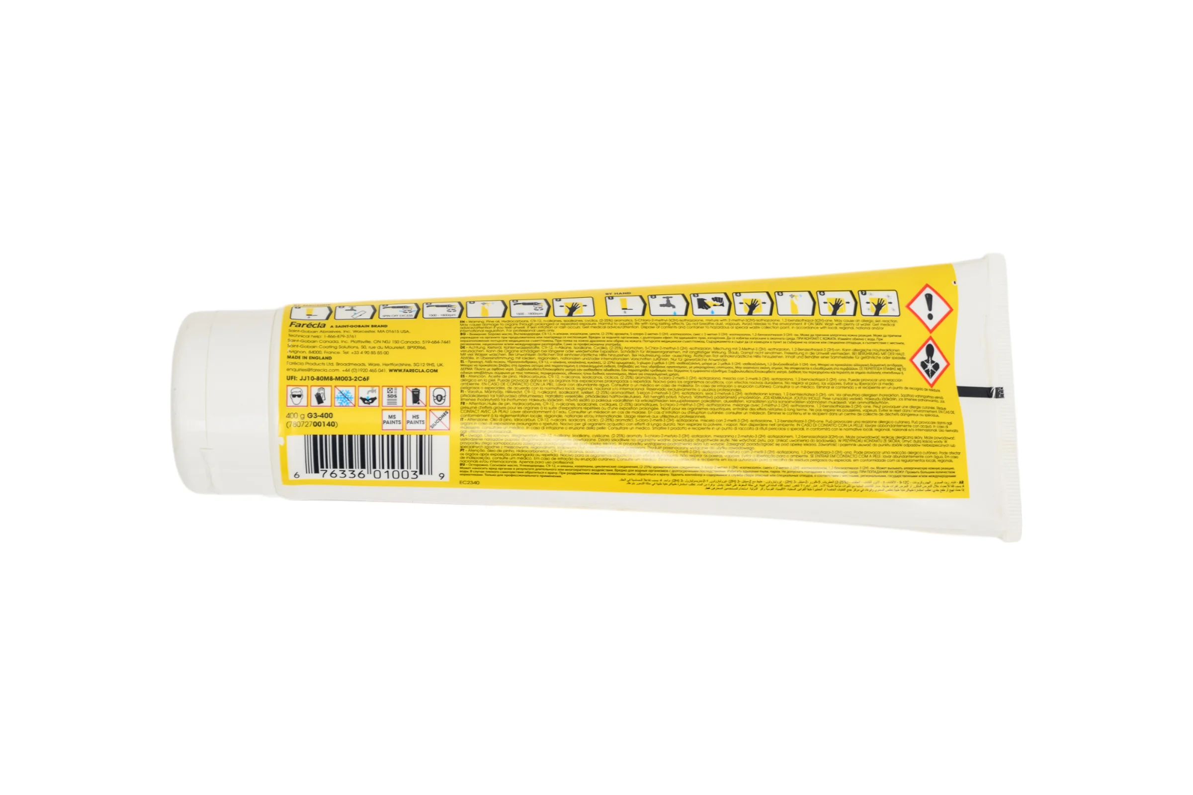 Универсальная абразивная паста G3 Regular 0.4 кг Farecla G3-400/12