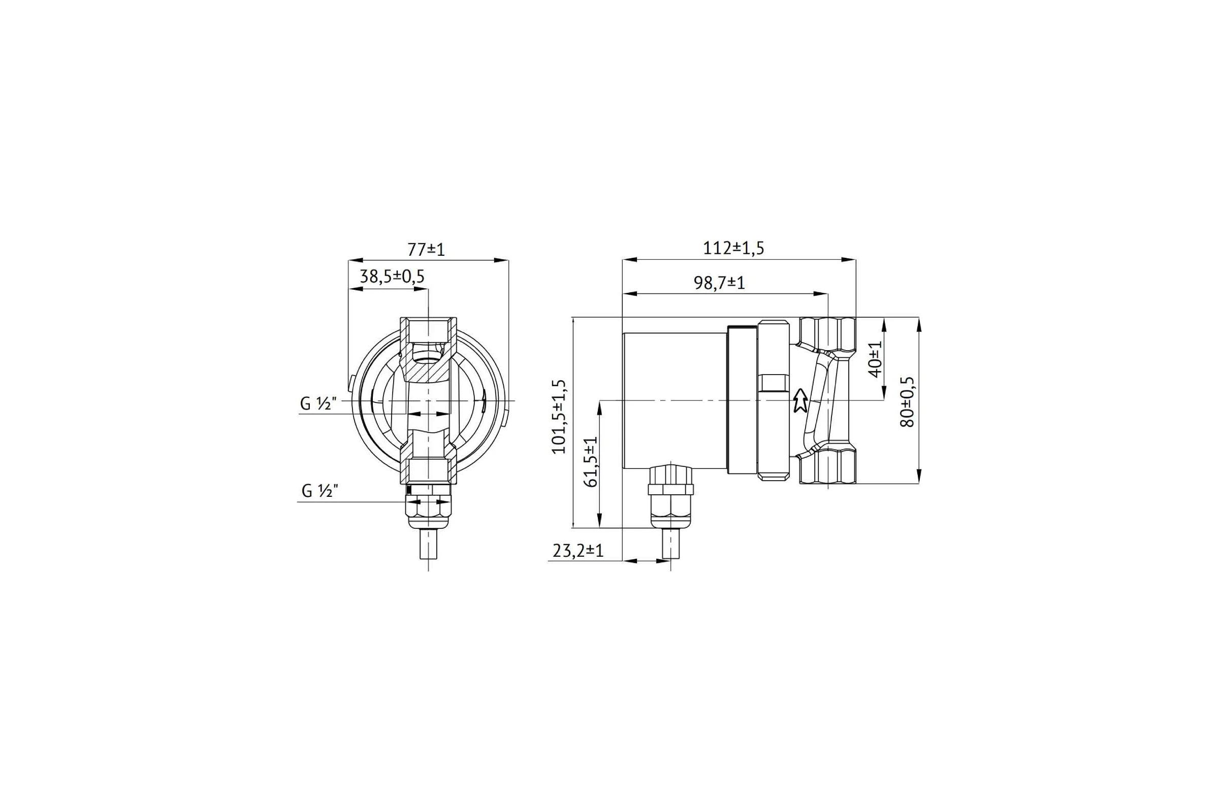 Циркуляционный насос UNIPUMP (ГВС) UPН 15-1.5 B II BL 81435