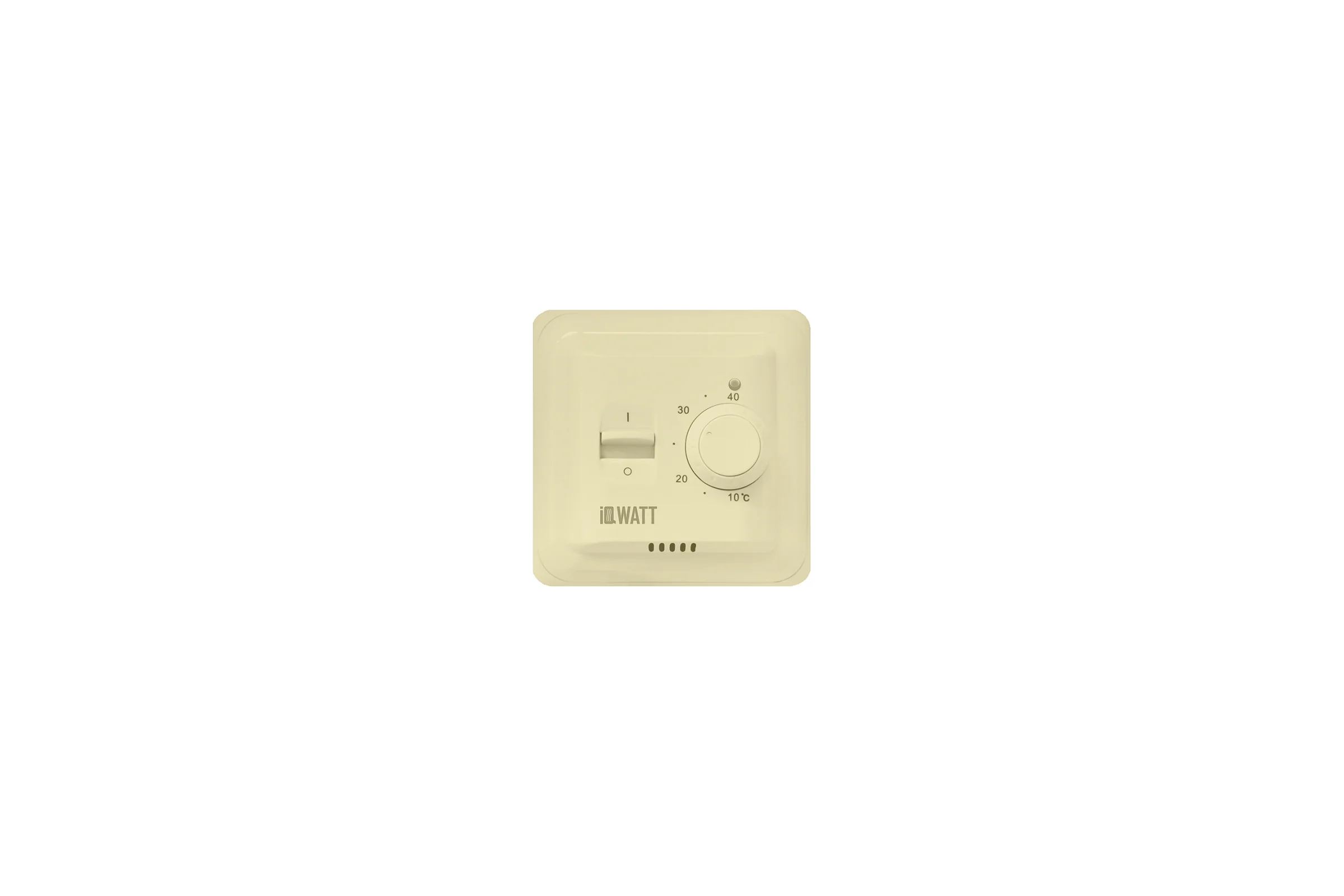 Терморегулятор IQWATT IQ Thermostat M слоновая кость 039485