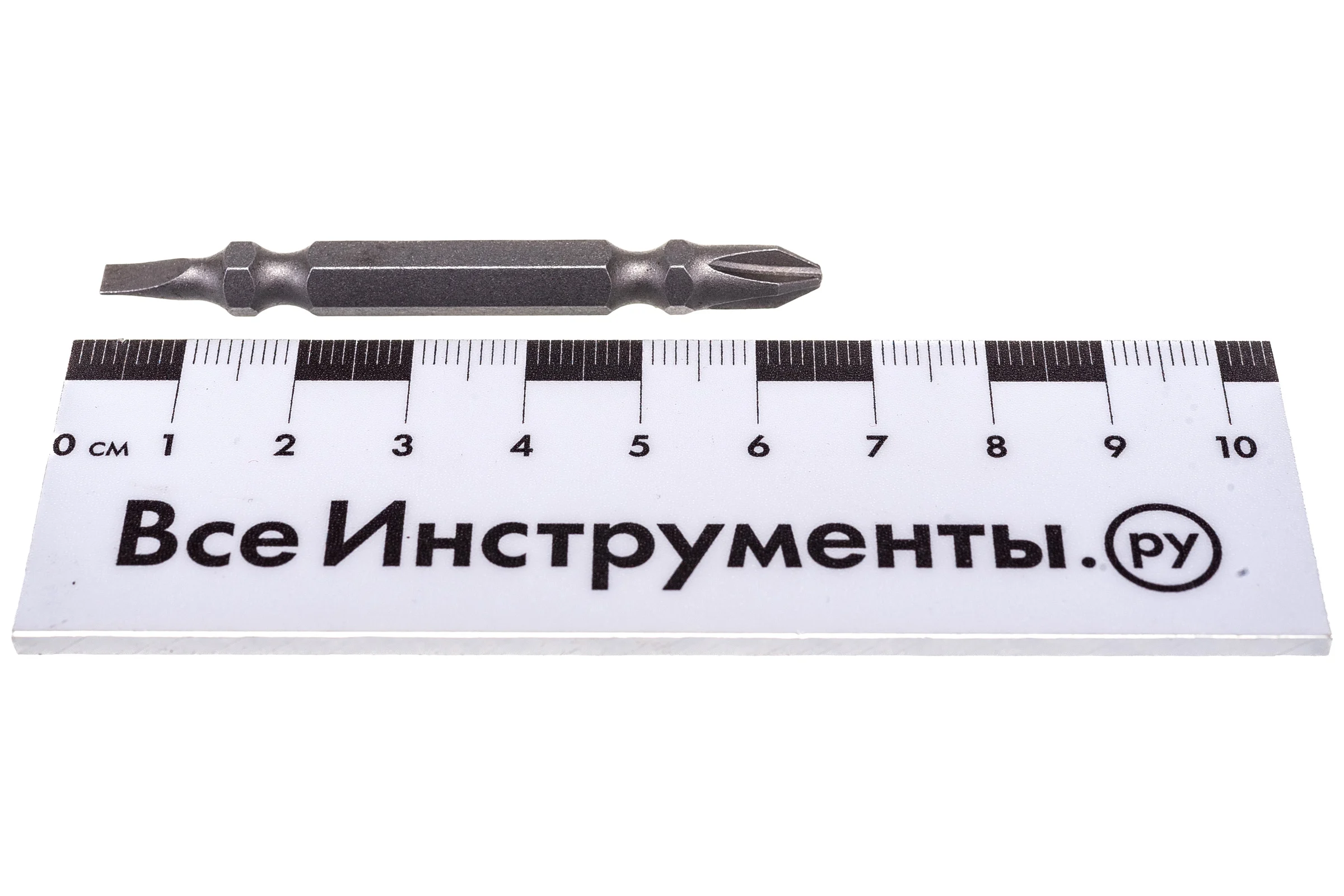 Бита двусторонняя PH2-SL0.5х4, 65 мм REDVERG 6623513