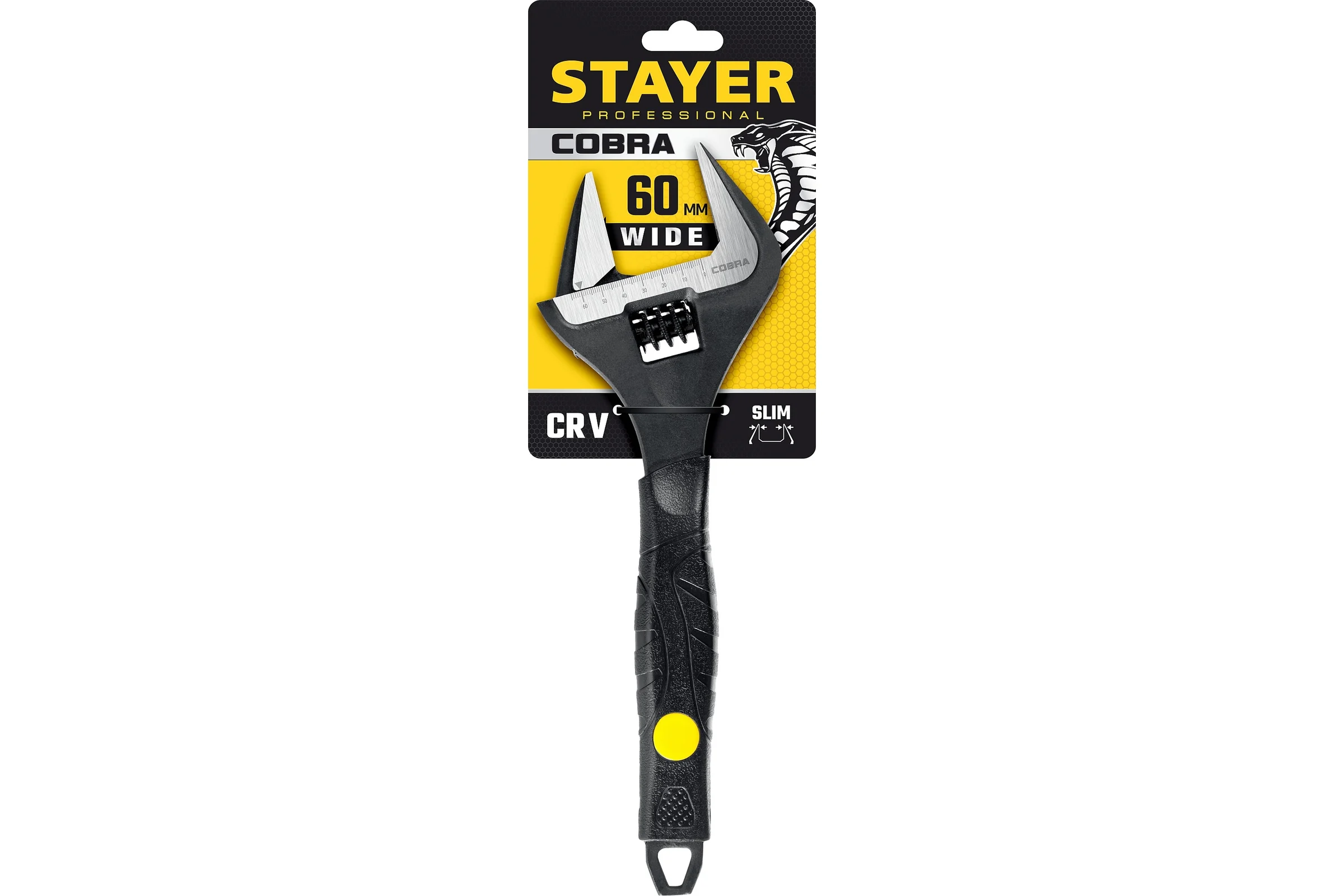 Ключ STAYER Cobra разводной 300 / 60 мм 27264-30