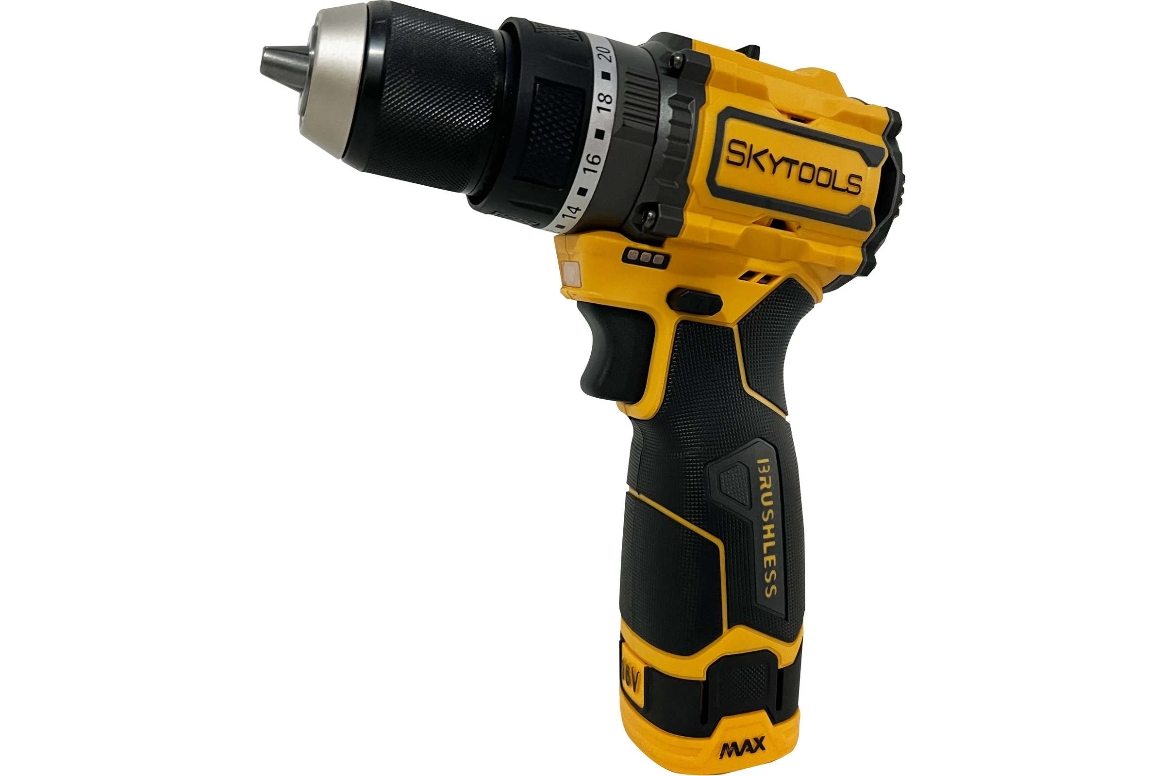 Аккумуляторная ударная дрель-шуруповерт SKytools (2.0 Ач х 2, 16В) SK7004