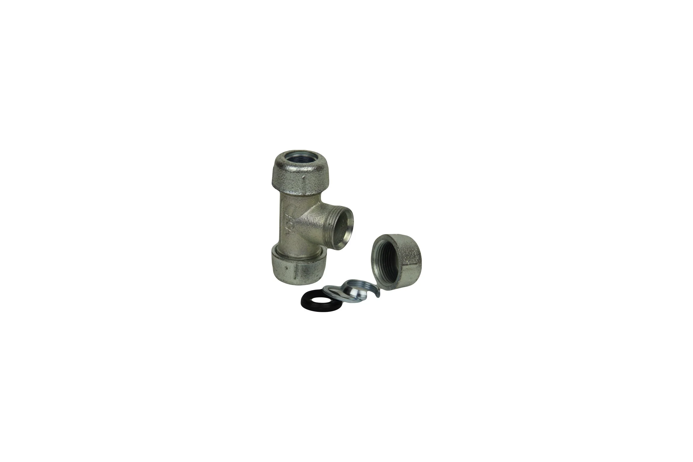 Соединительный тройник AGAFLEX TOK 1" 10050003