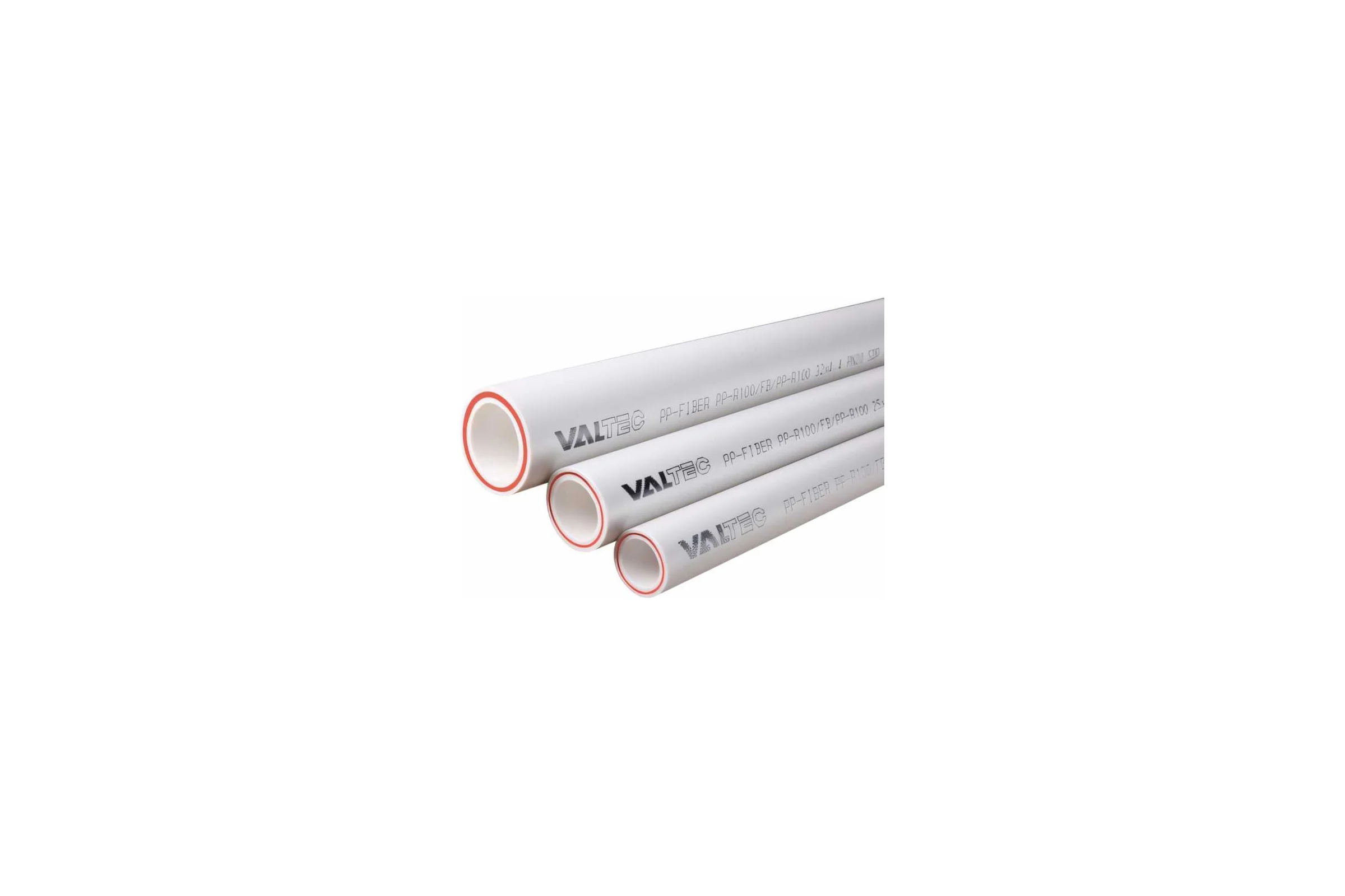 Труба Valtec PP-FIBER арм. стекл., 1 шт PN 20, 20 MM /белый/ (4м) VTp.700.FB20.20