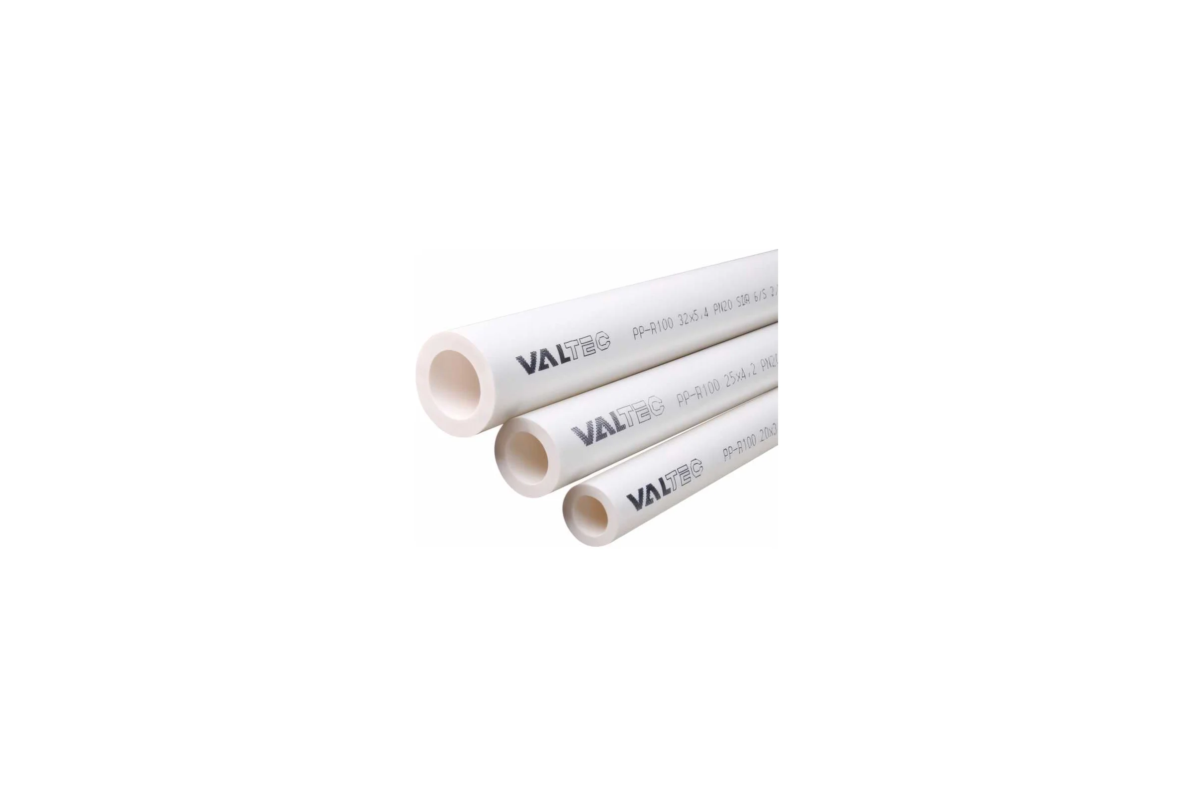 Труба Valtec PP-R, PN 20, 25 MM /белый/ (4м) VTp.700.0020.25