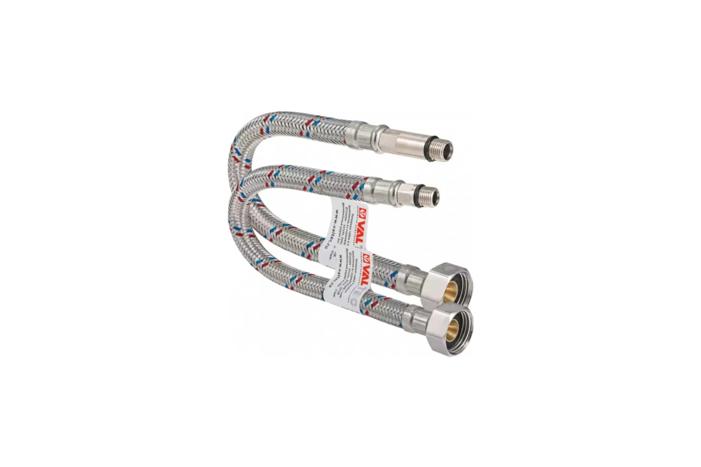 Комплект г/п для смесителя VALTEC М10х18+М10х35 - G1/2 50см VTf.005.IS.0410050