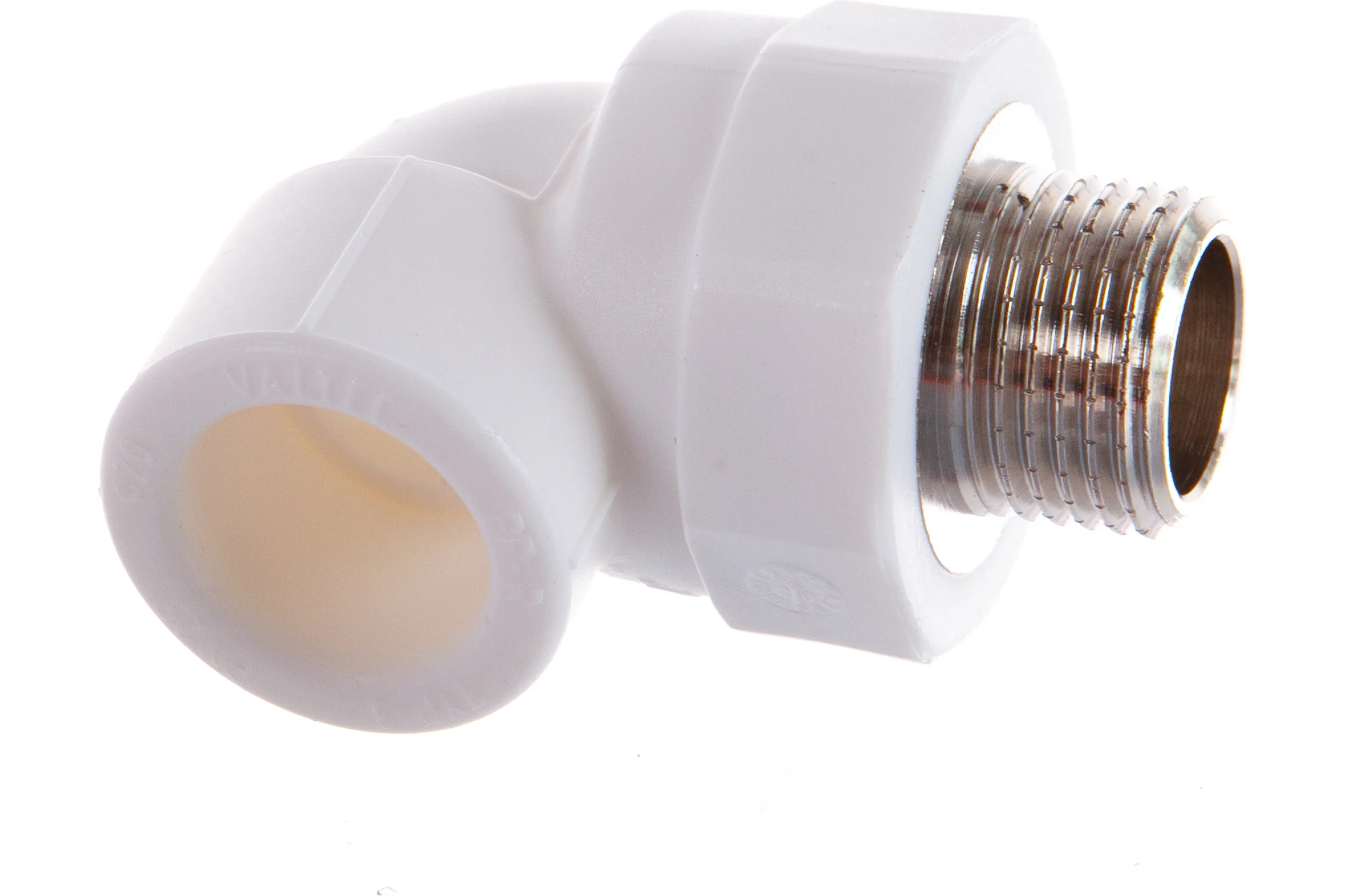 Угольник VALTEC PPR с переходом на наружную резьбу 20х1/2 VTp.753.0.02004