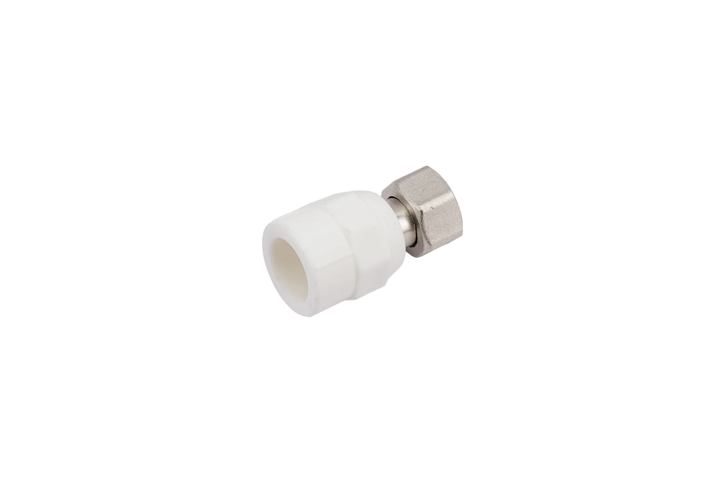 Соединитель VALTEC PPR с накидной гайкой 20 х 1/2 конус VTp.708.K.02004