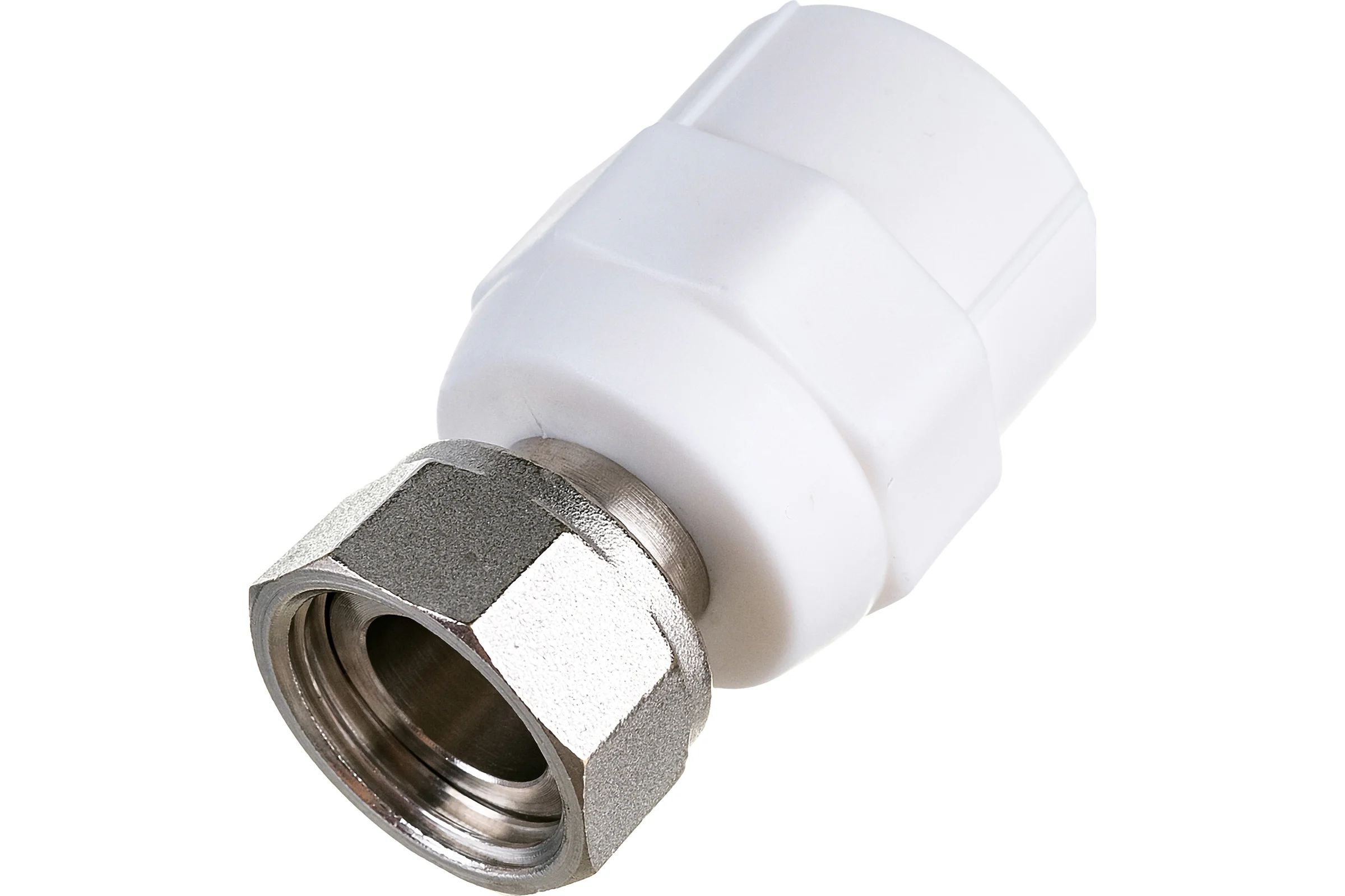 Соединитель VALTEC PPR с накидной гайкой 20х1/2 VTp.708.0.02004