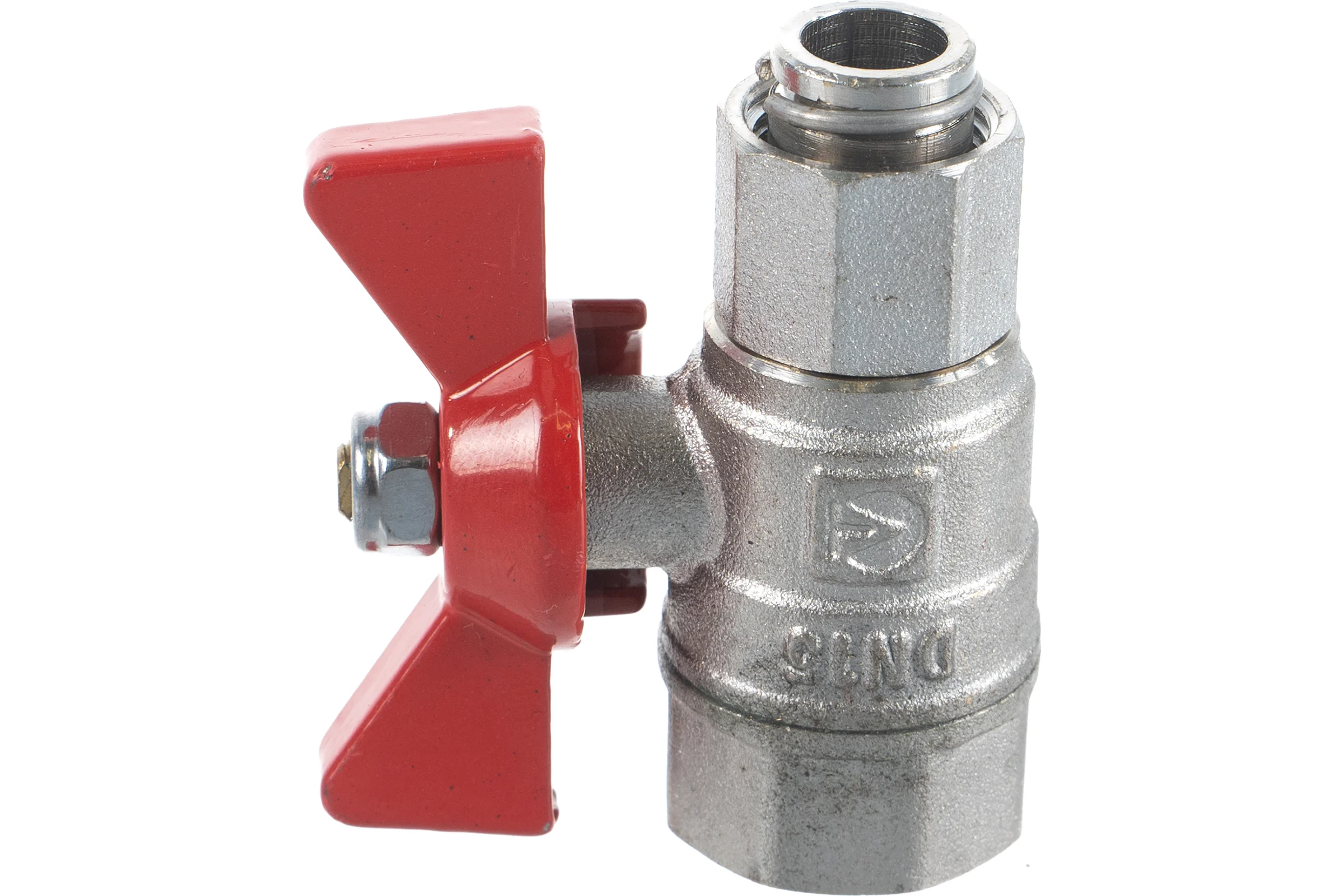 Шаровой кран для подключения  манометра VALTEC 1/2вн. -3/8вн. VT.807.N.0403