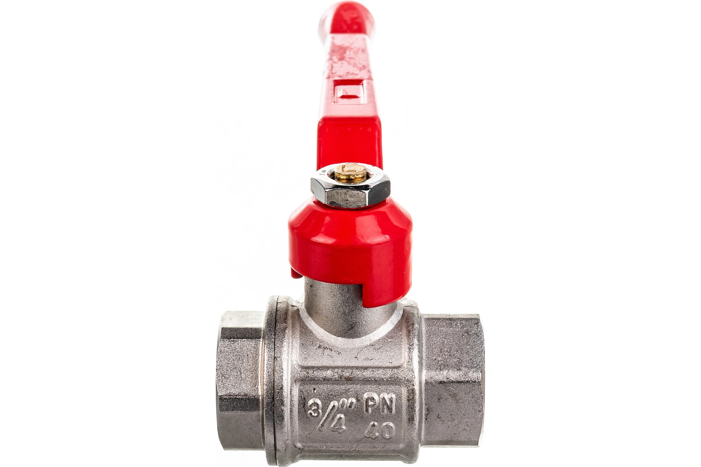 Шаровой кран VALTEC трехходовой, тип L 3/4 вн.-вн.-вн. VT.360.N.05