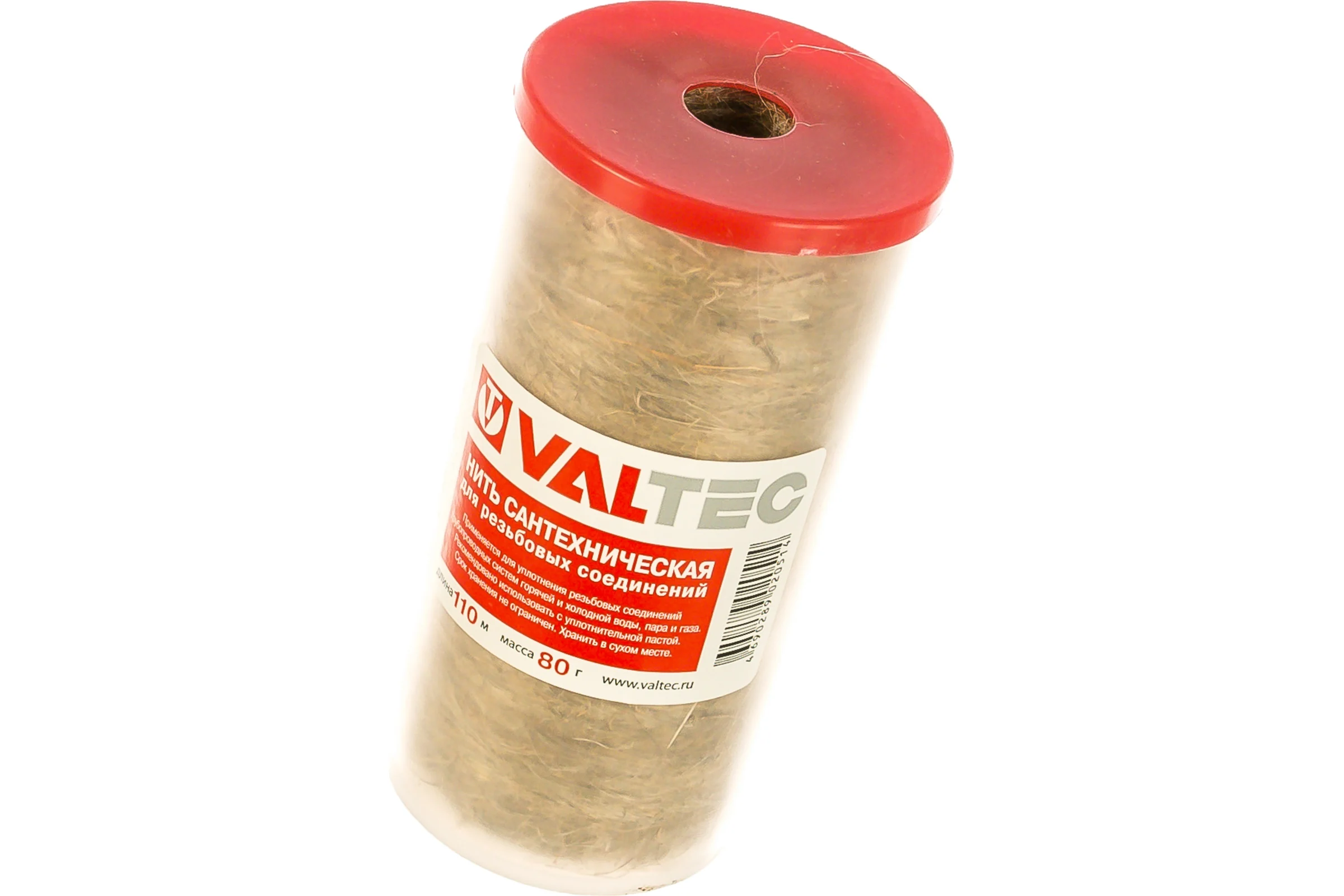 Сантехническая льняная нить VALTEC для резьб. соед. /110м/ VT.FLAX.0.110