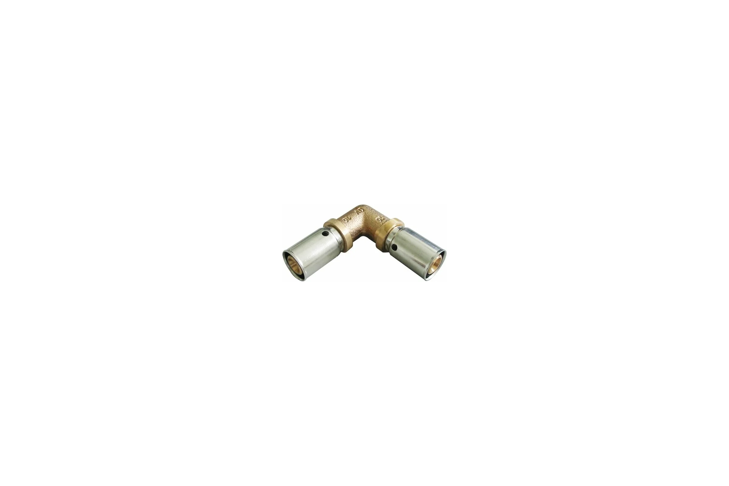 Прессовый угольник Oventrop 90 гр., В, 16 x 2 x 1/2" 1517043