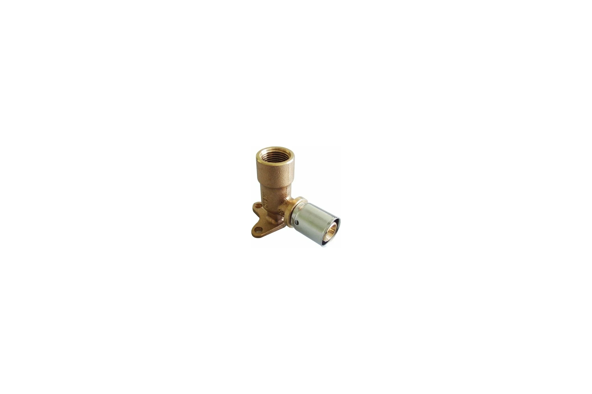 Прессовый угольник Oventrop Cofit P, 90, В, 20 x 2,5 x 1/2", бронза RX 1517045