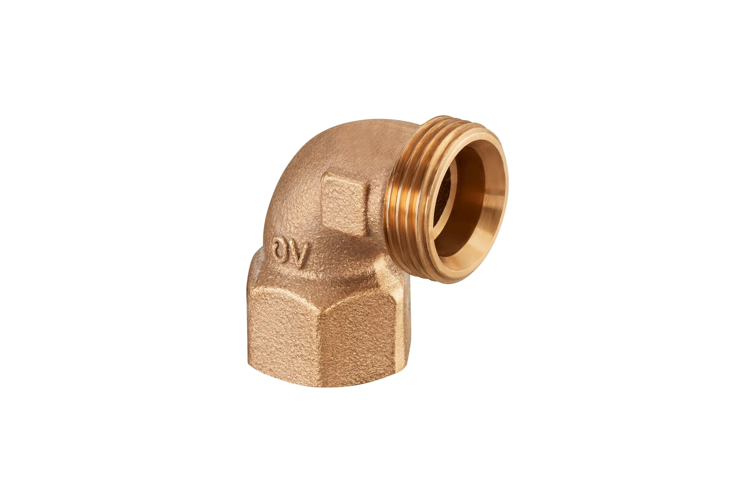 Угольник-переход Oventrop Cofit S, 90, Н ЕК-В, 3/4", 1/2", бронза RX 1504353