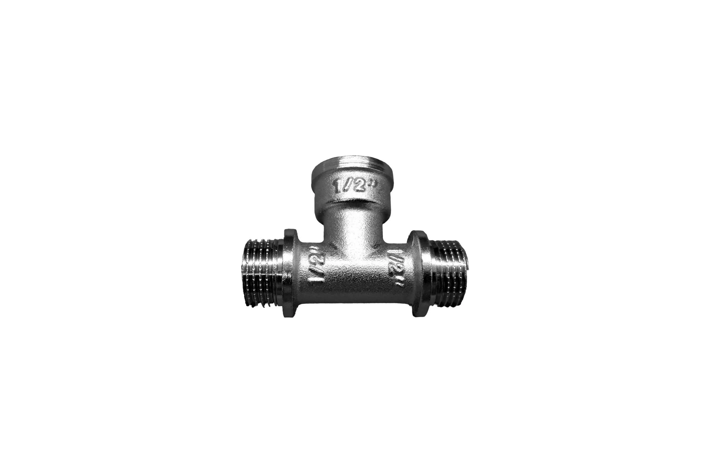 Тройник Aquadeel нвн 1/2'х1/2'х1/2' переходной, никелированный BFN-011-701 4114465