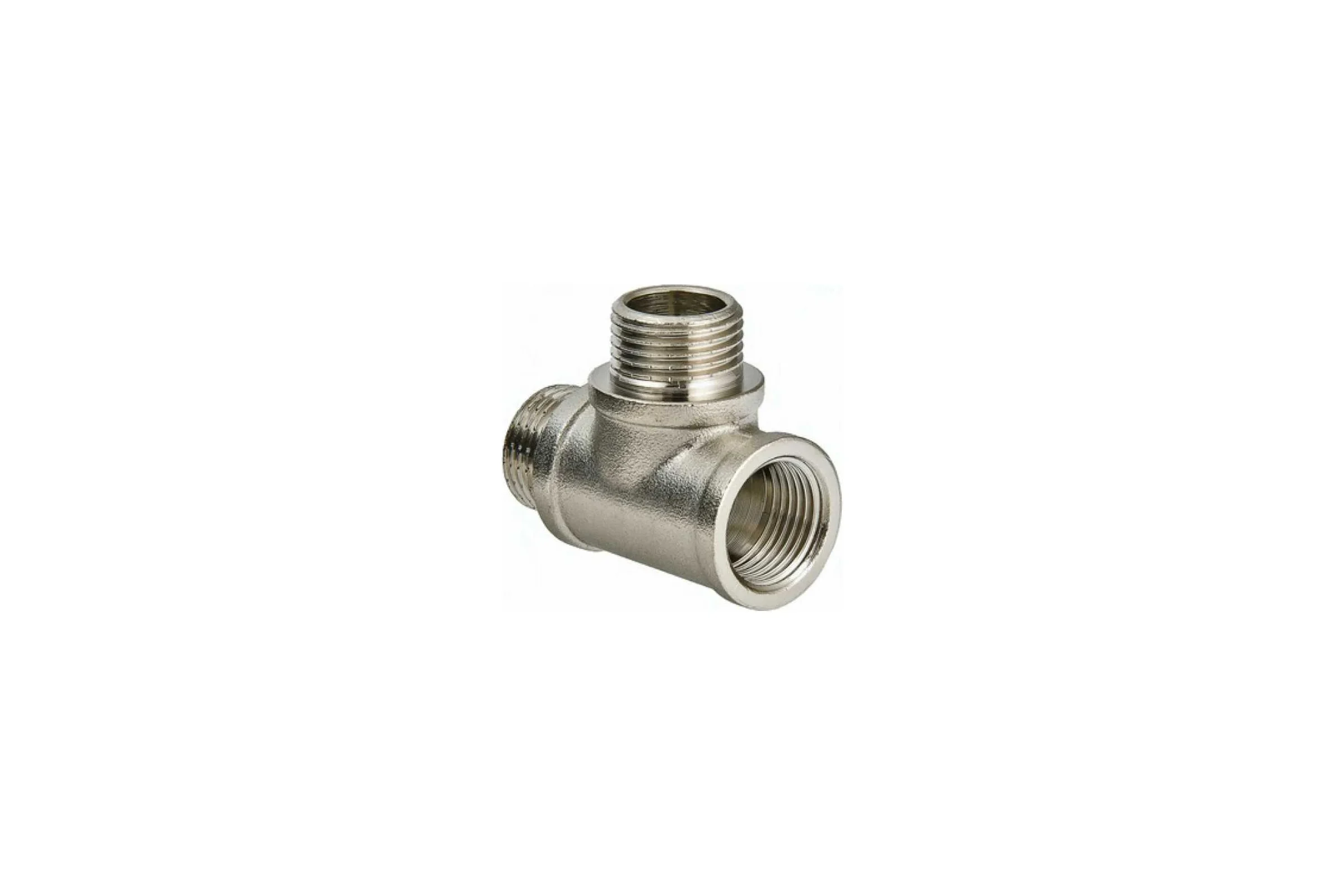 Тройник Aquadeel внн 1/2'х1/2'х1/2' переходной, никелированный BFN-011-601 9651711