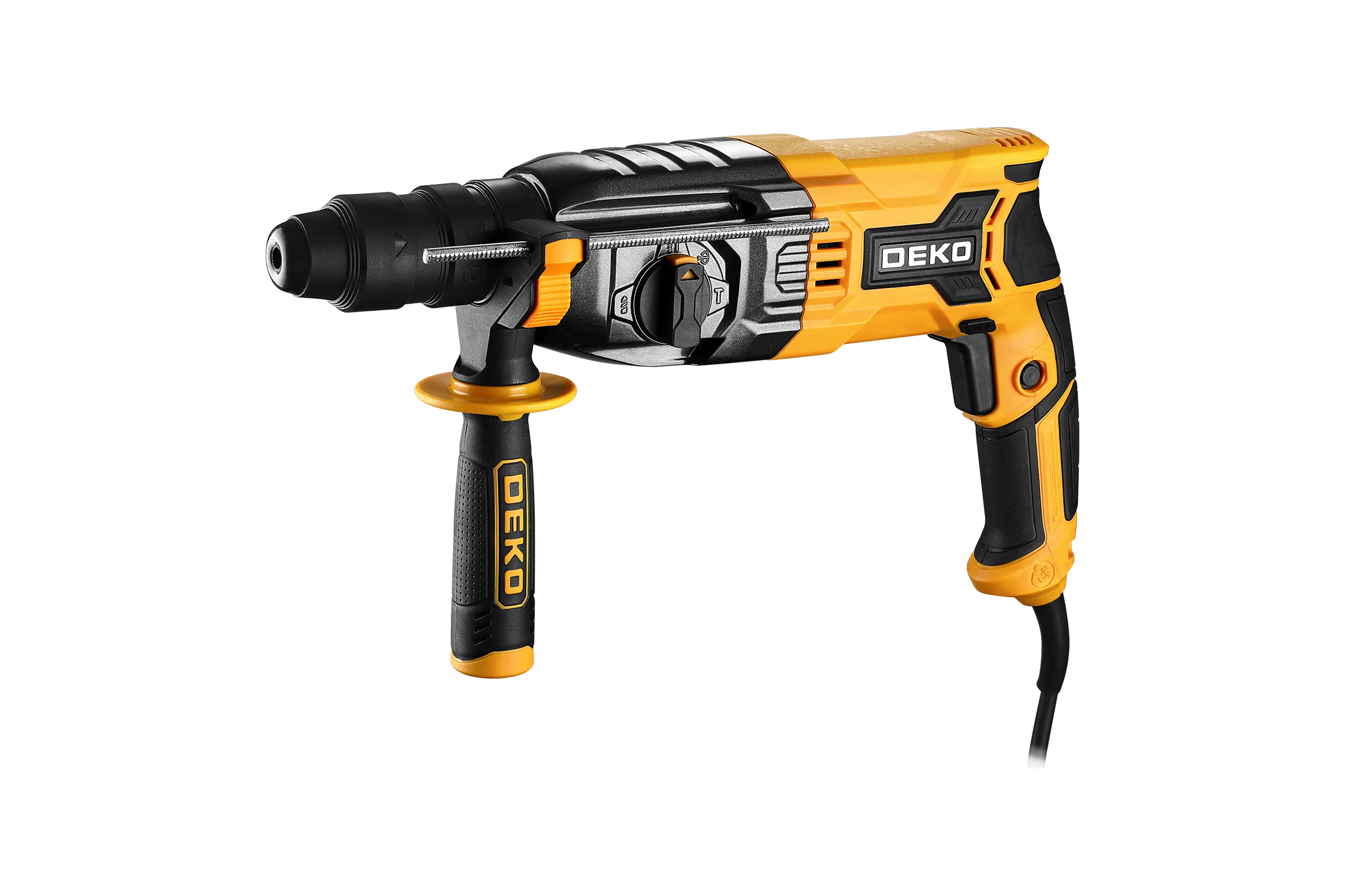 Перфоратор DEKO DKH1250W в кейсе, с дополнительным патроном, 1250 Вт 063-4366