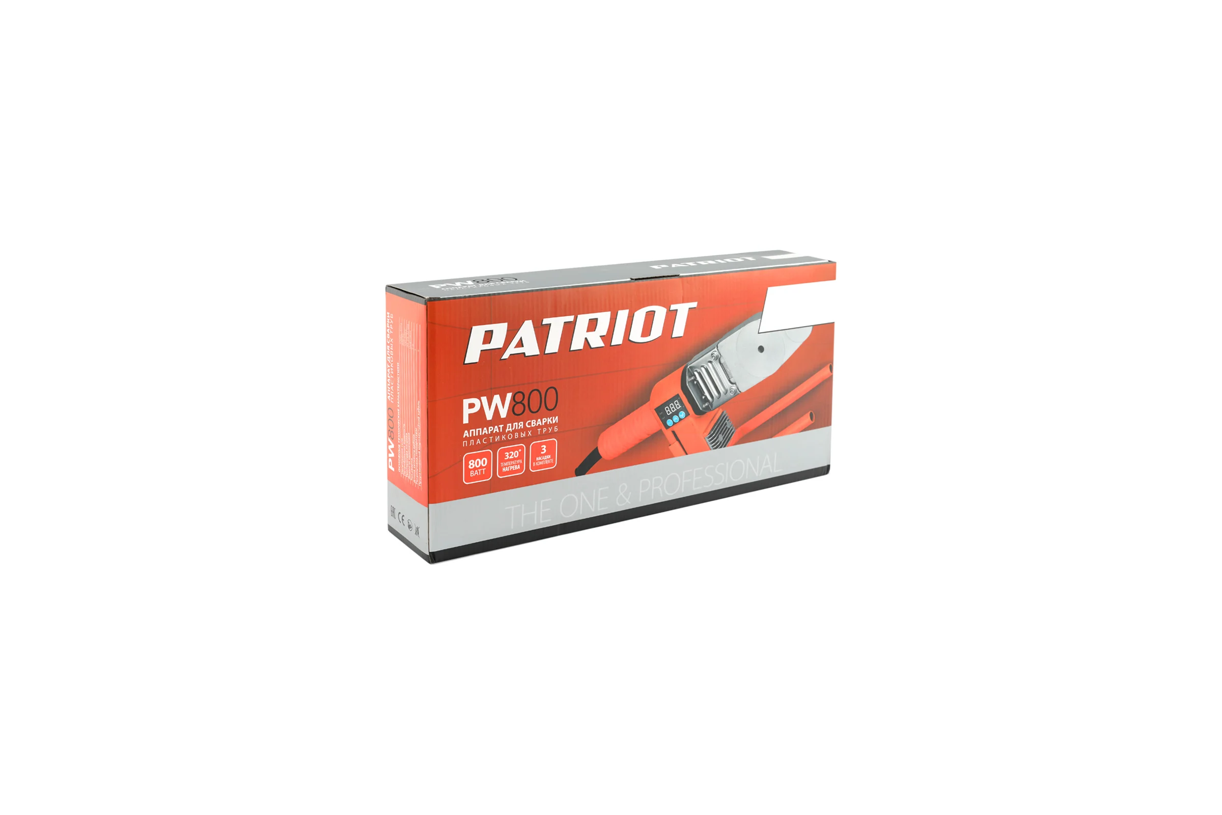 Аппарат для сварки пластиковых труб PATRIOT PW 800 170302015