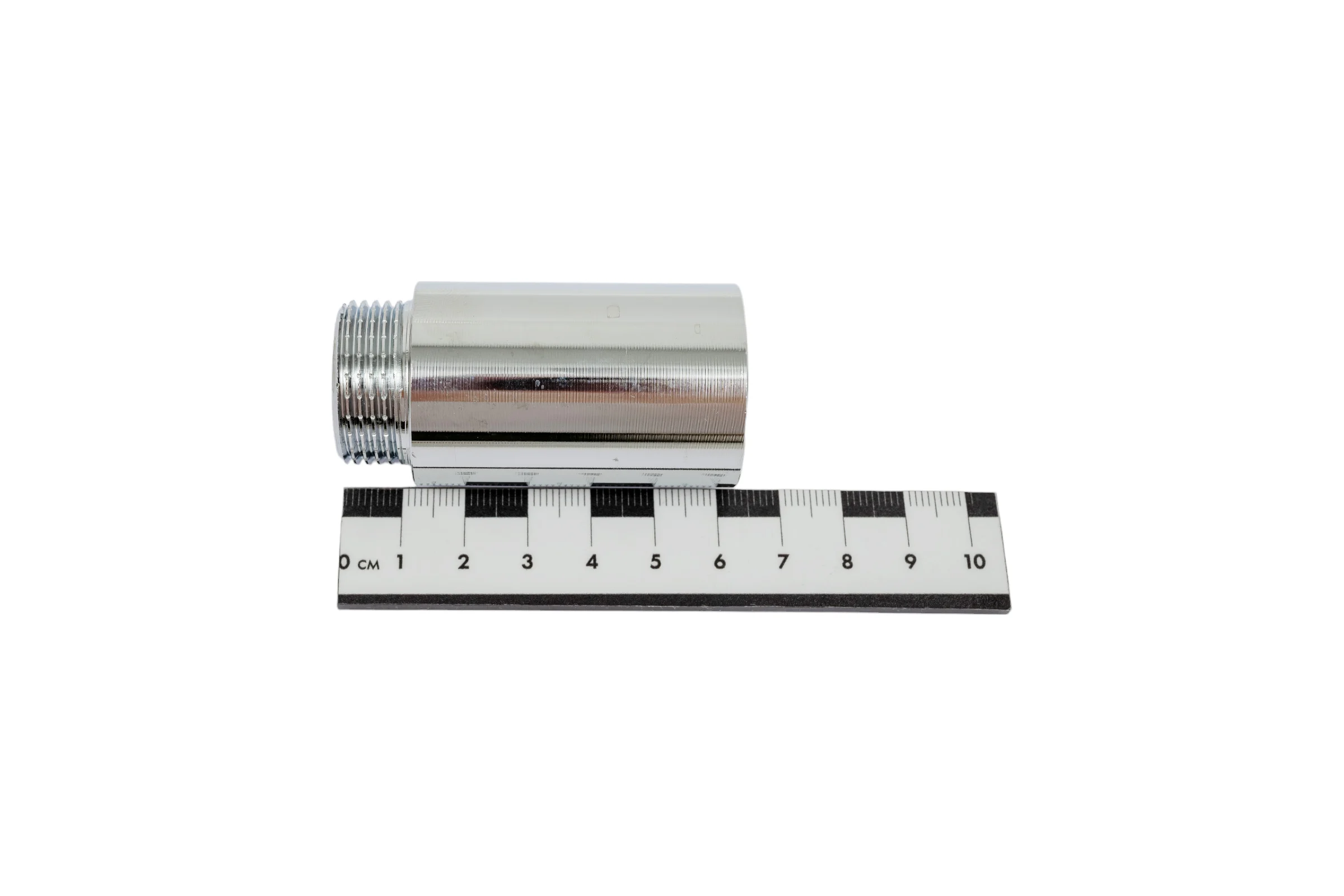 Удлинитель VALTEC 3/4 вн.х 50мм, хром VTr.198.C.0550