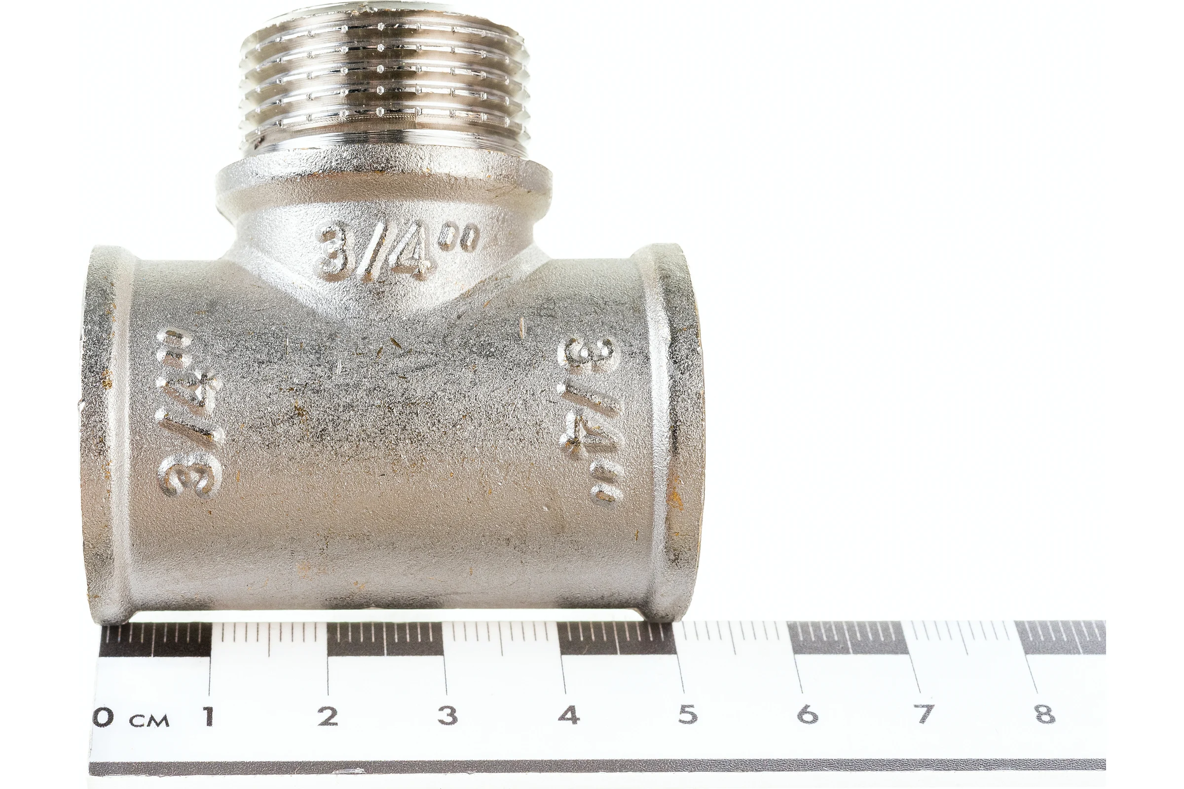 Тройник с переходом на наружную резьбу VALTEC 3/4 вн.-нар.-вн. VTr.132.N.0005