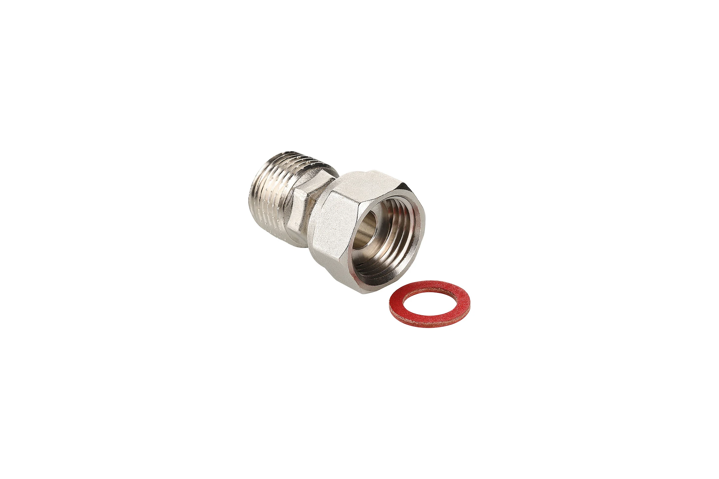 Прямой полусгон с накидной гайкой VALTEC 3/4x3/4 VTr.613.N.0505