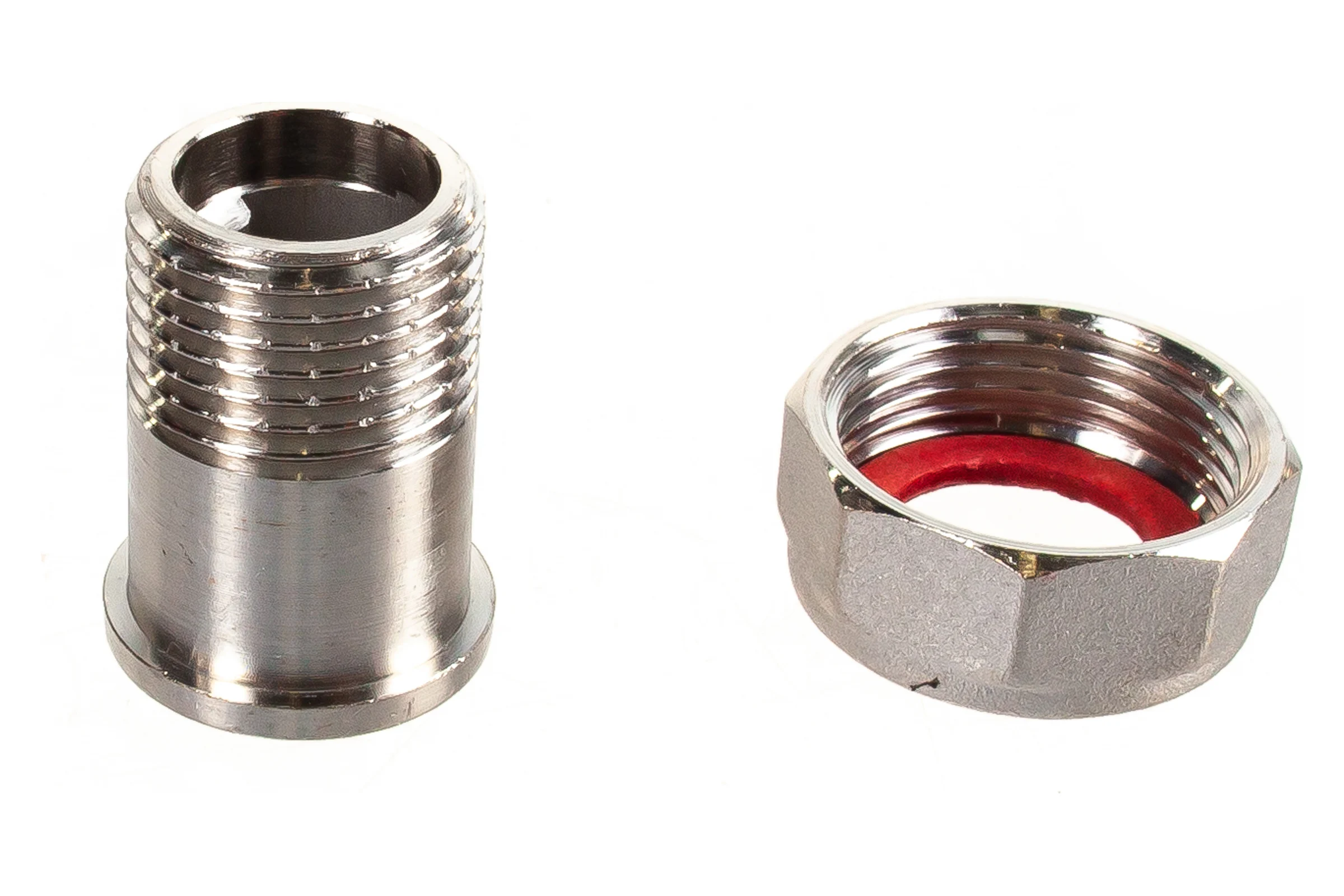 Прямой полусгон с накидной гайкой VALTEC 3/4x1/2 VTr.613.N.0504