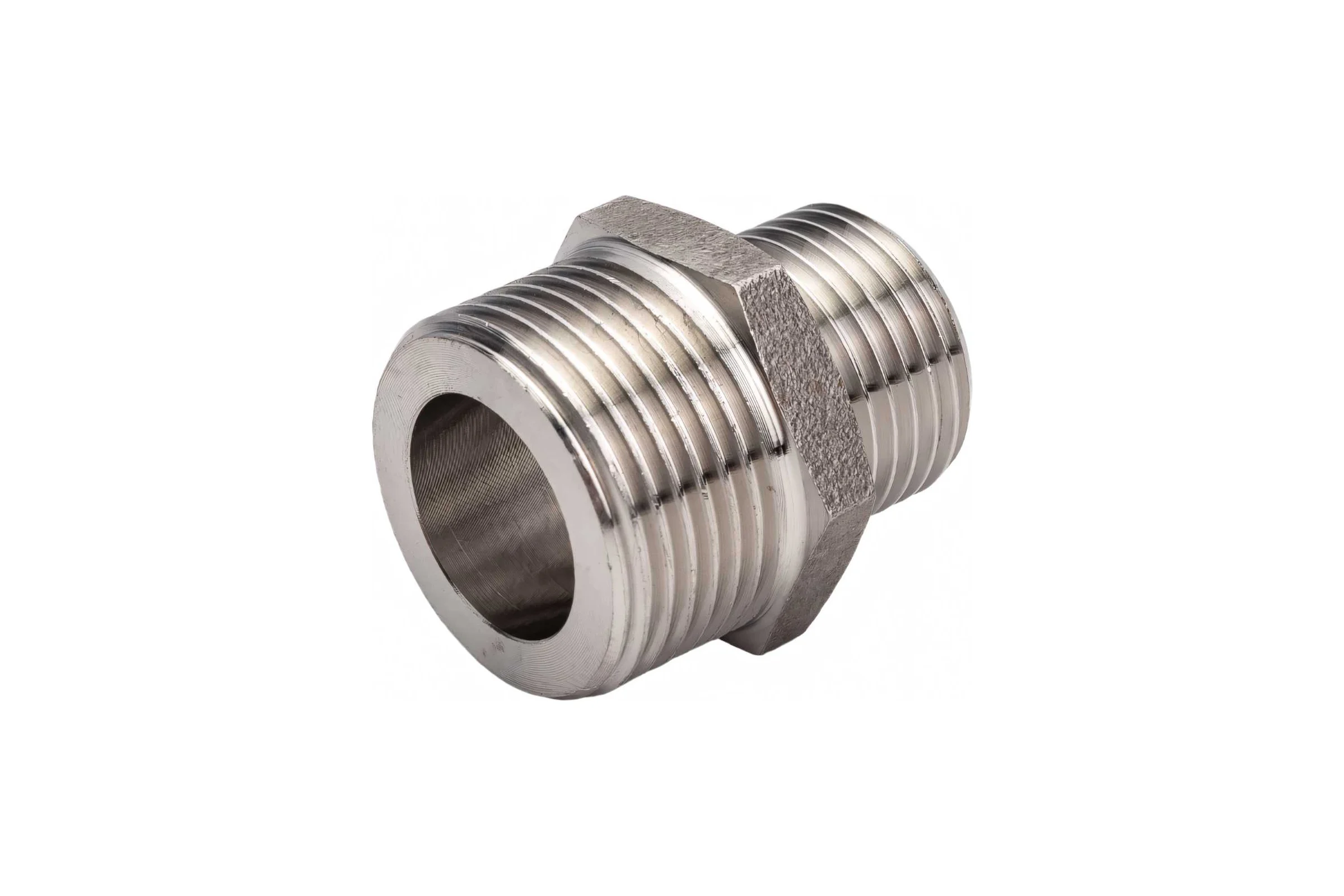 Переходной ниппель VALTEC нержавеющая сталь 3/4х1/2 VTi.580.I.0504