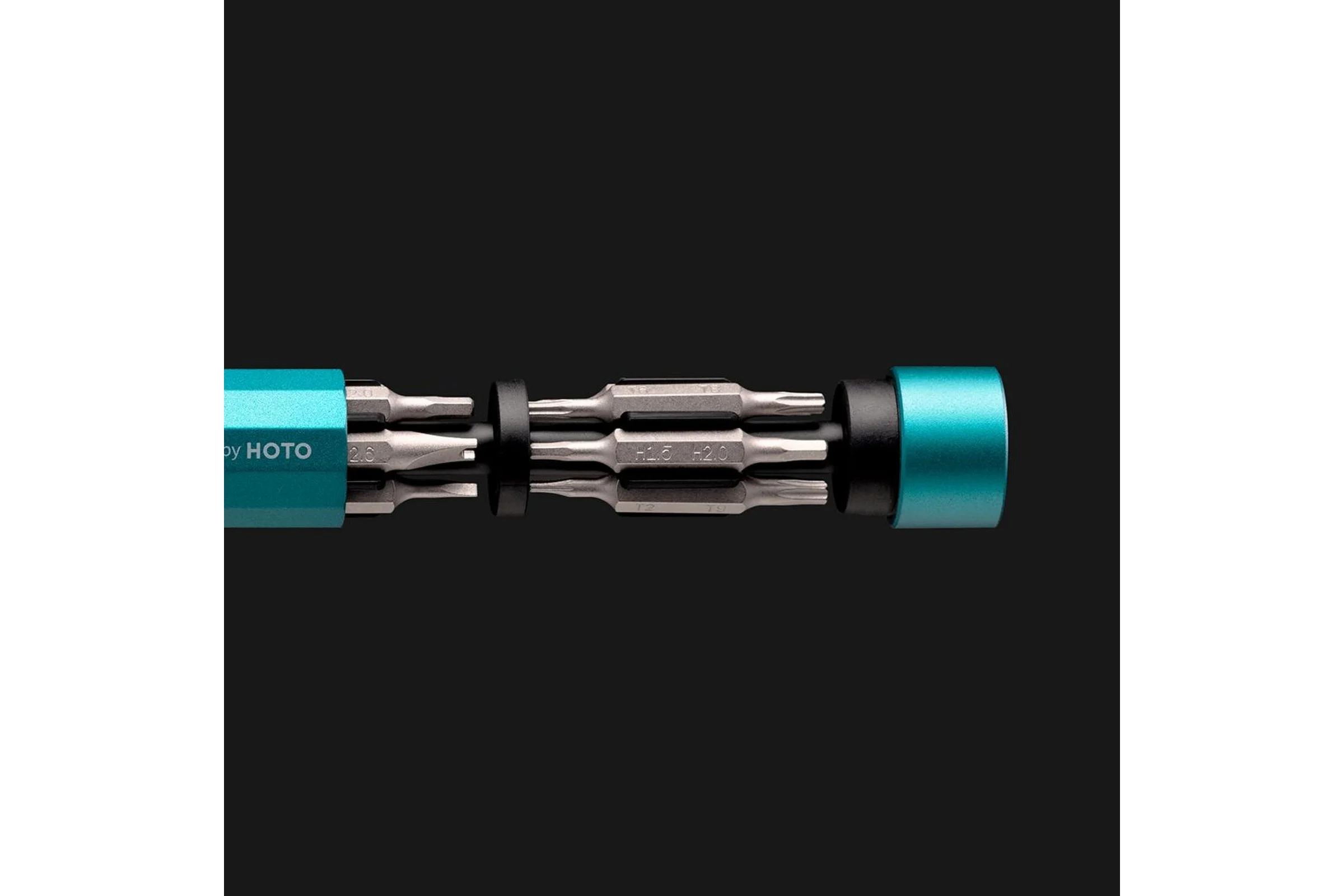Отвёртка с набором бит HOTO 24-in-1 precision screwdriver (зелёный) HTT0003EU
