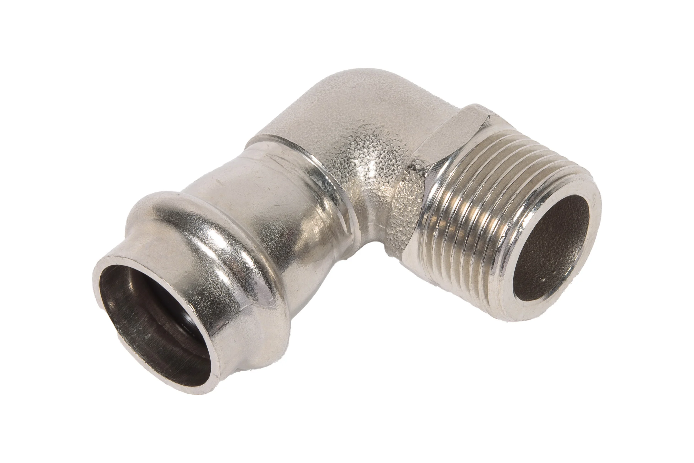 Угольник VALTEC с наружной резьбой, нержавеющая сталь 22x3/4 VTi.953.I.002205