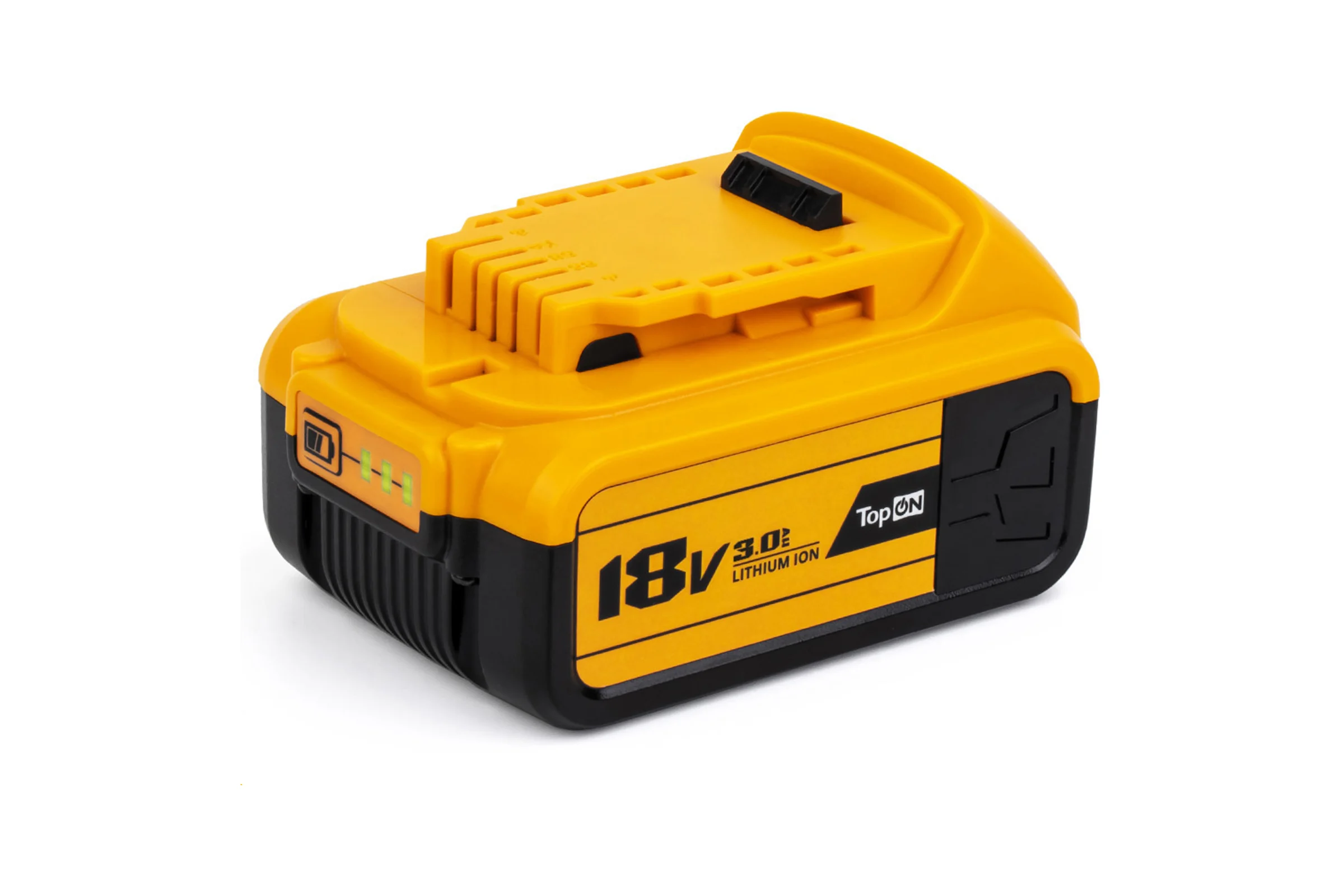 Аккумулятор для DeWalt 18В, 3 А*ч (Li-Ion) PN: DCB180 TopOn TOP-PTGD-DEW-18.3.0