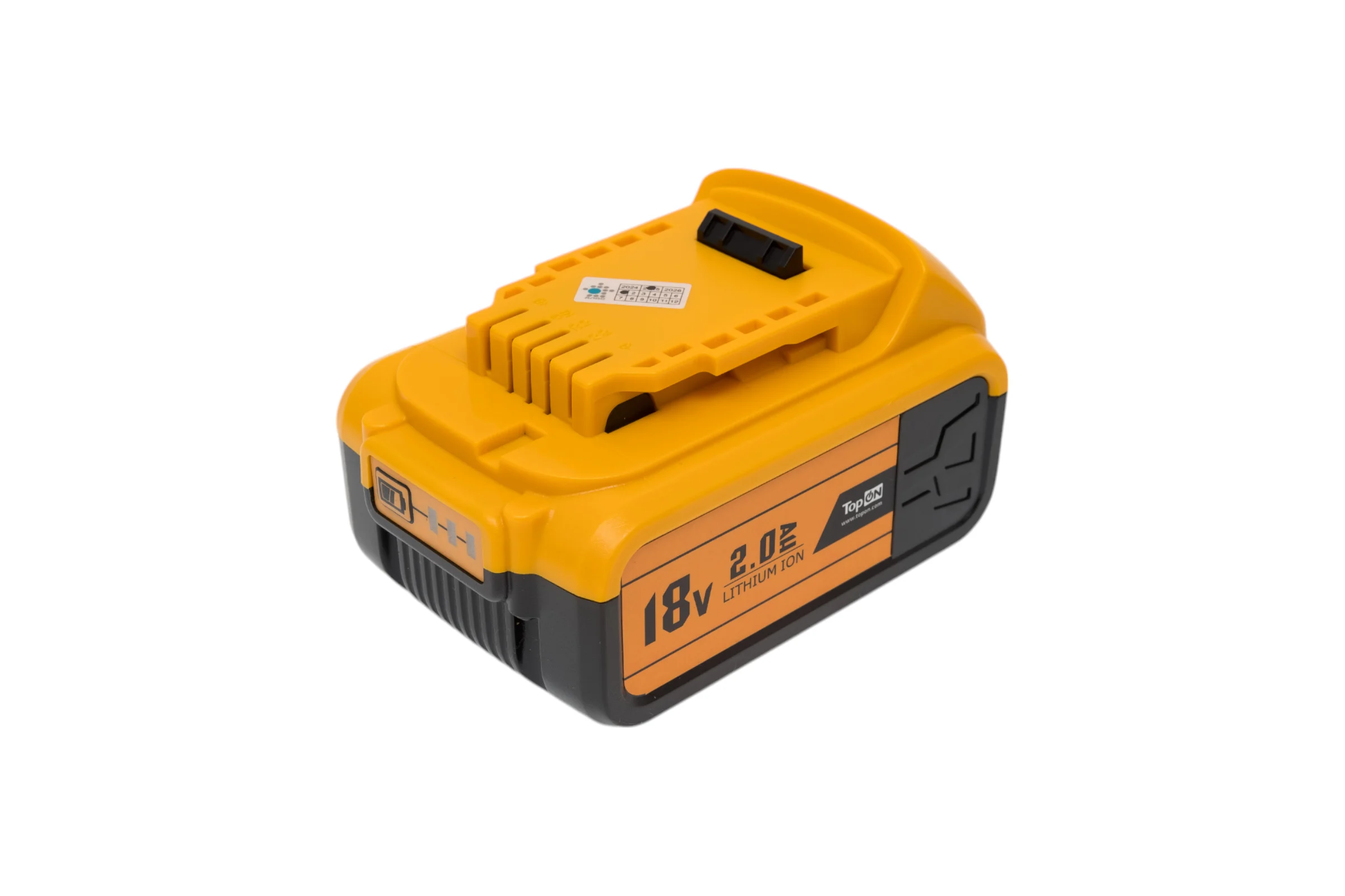 Аккумулятор для DeWalt 18В, 2 А*ч (Li-Ion) PN: DCB183 TopOn TOP-PTGD-DEW-18.2.0