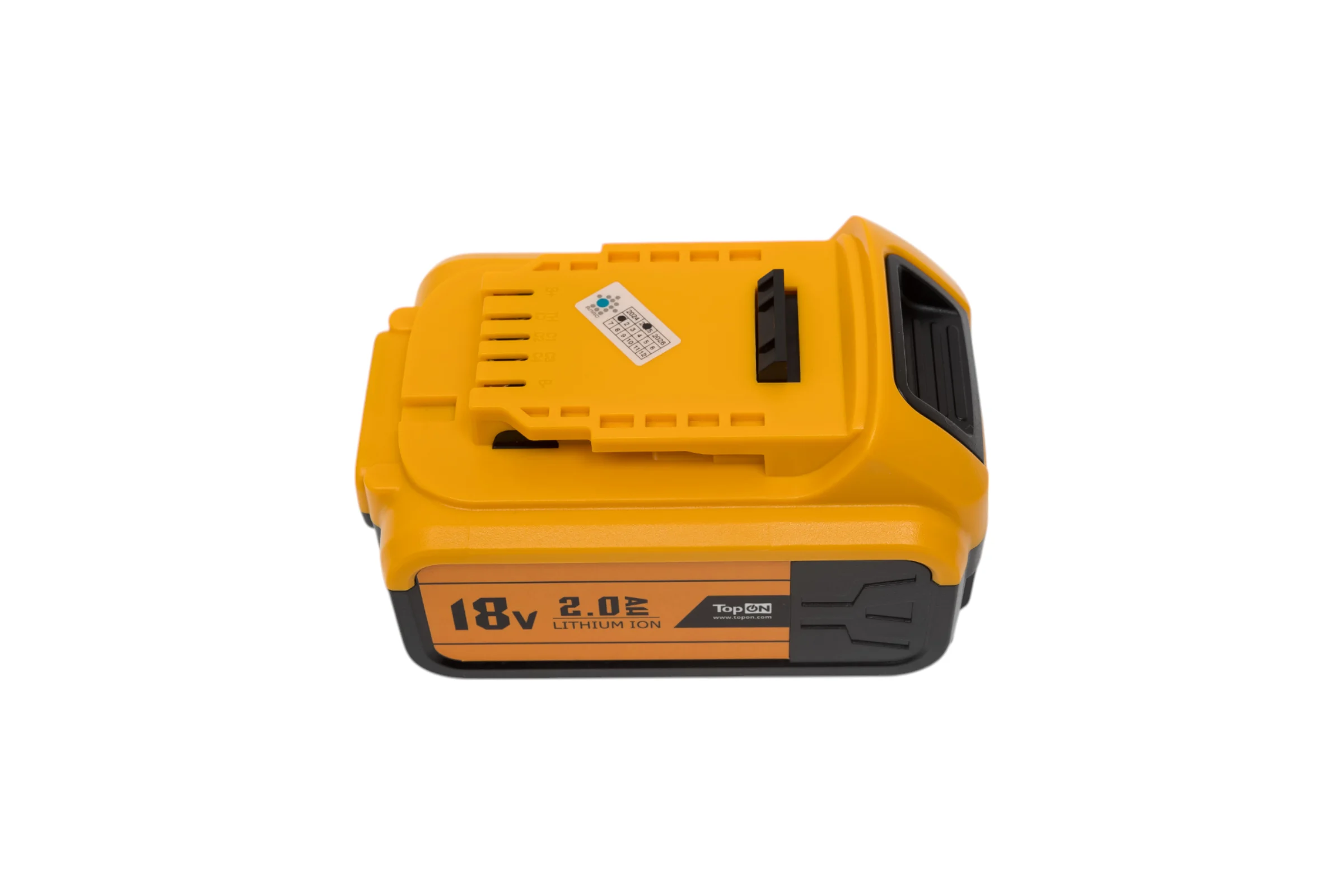 Аккумулятор для DeWalt 18В, 2 А*ч (Li-Ion) PN: DCB183 TopOn TOP-PTGD-DEW-18.2.0