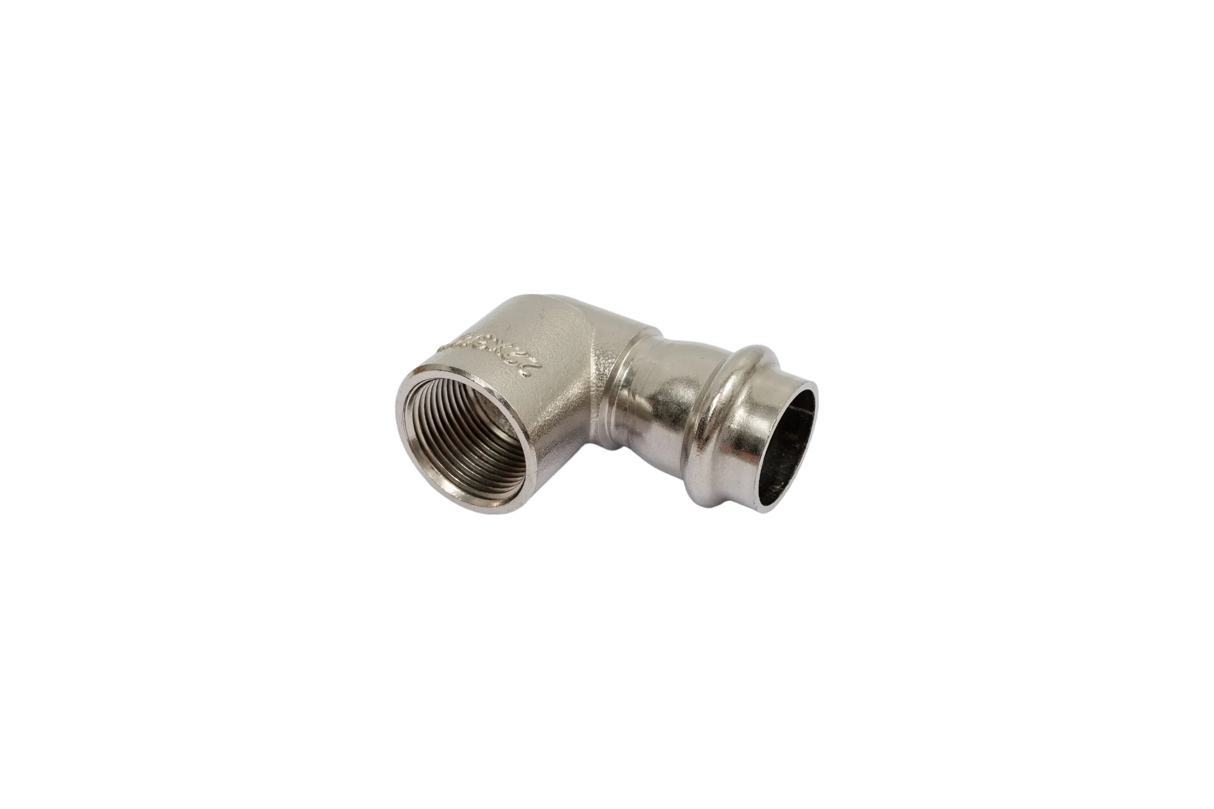 Угольник VALTEC с внутренней резьбой, нержавеющая сталь 22x3/4 VTi.952.I.002205