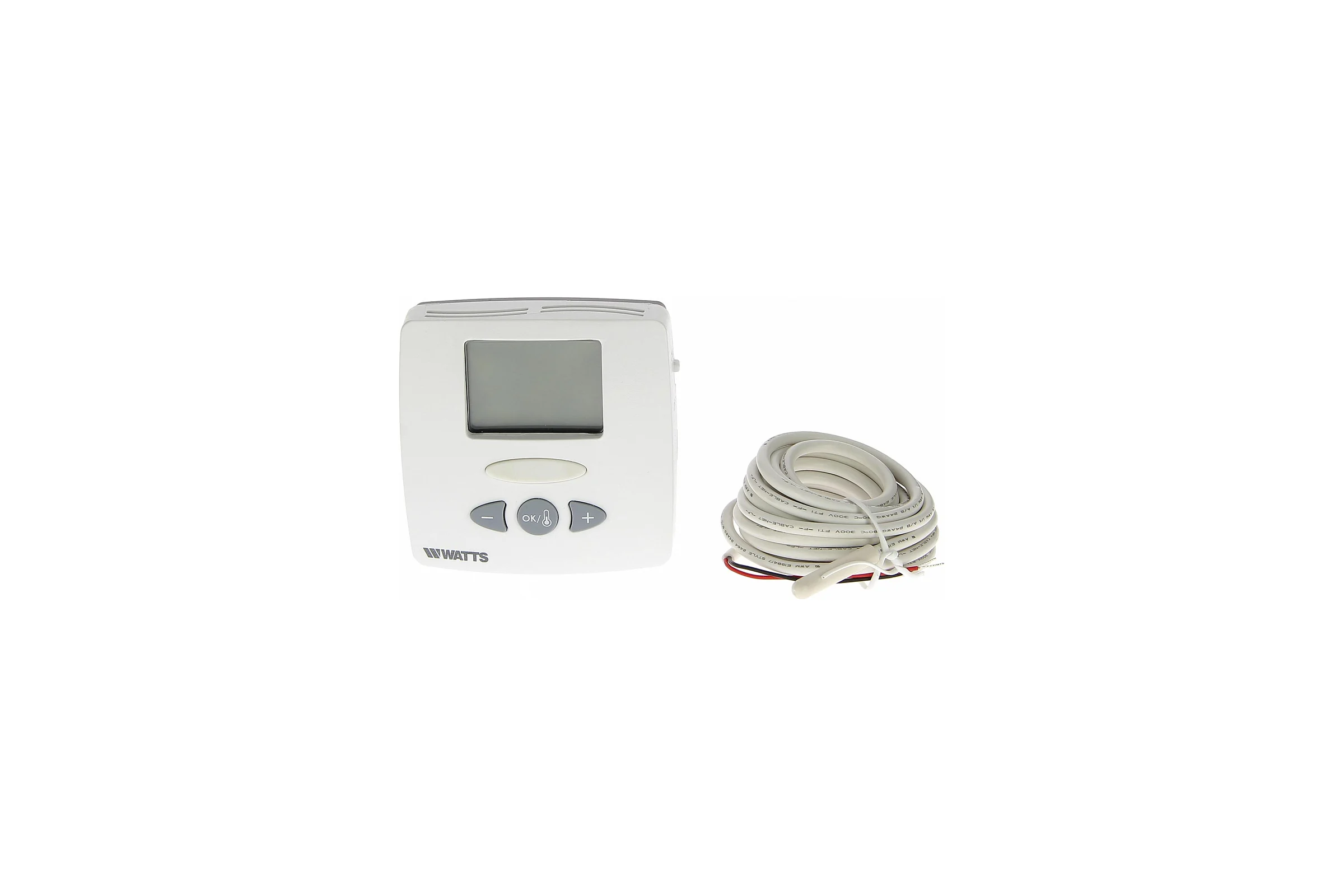 Электронный комнатный термостат Watts WFHT-LCD 230V с ЖК-дисплеем 5-30'С P02077 / P03787 ст. P2077 10021111