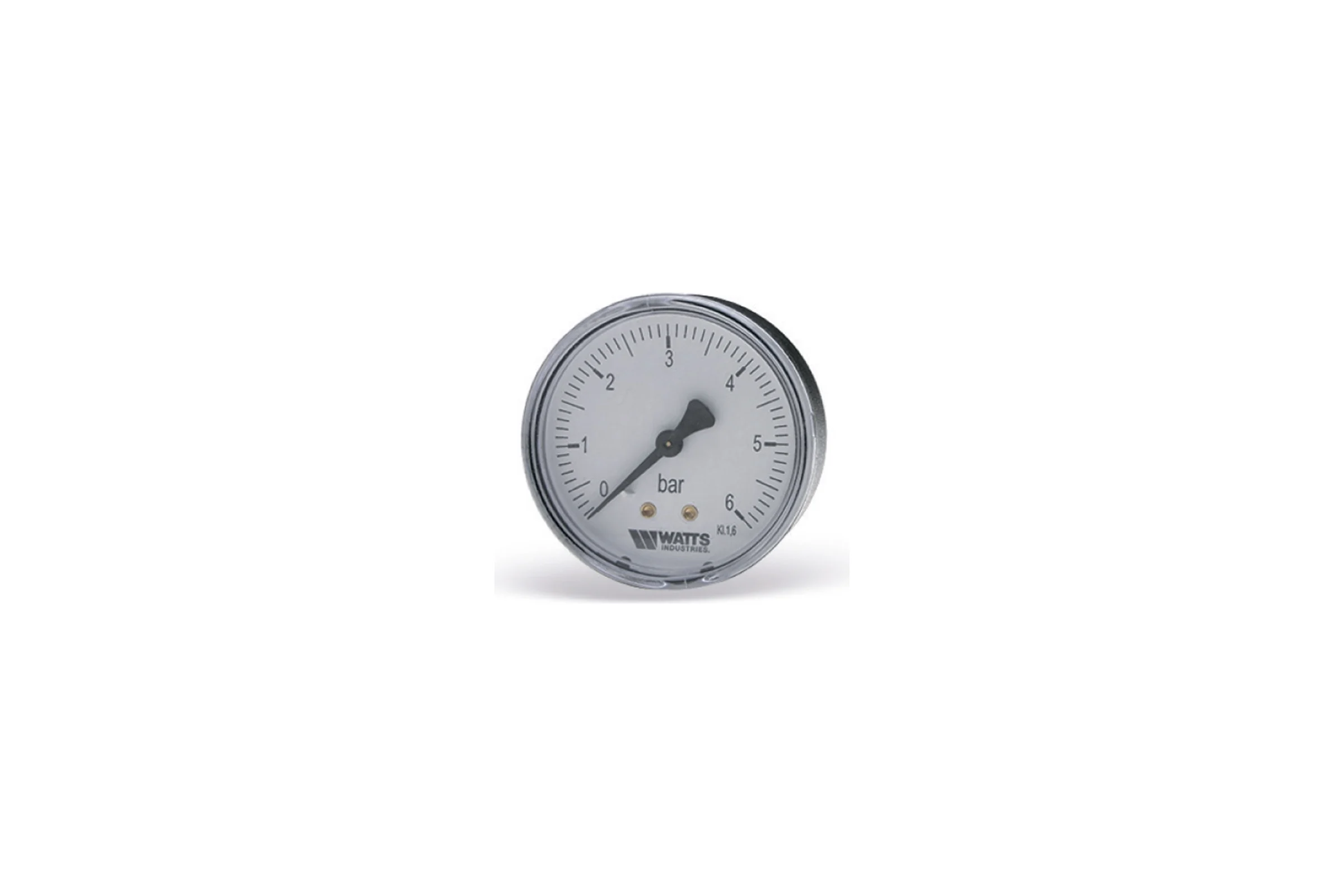 Манометр Watts PB45M647 аксиальный F+R150 0-10бар, корпус 80mm 1/4" MAS 10008024