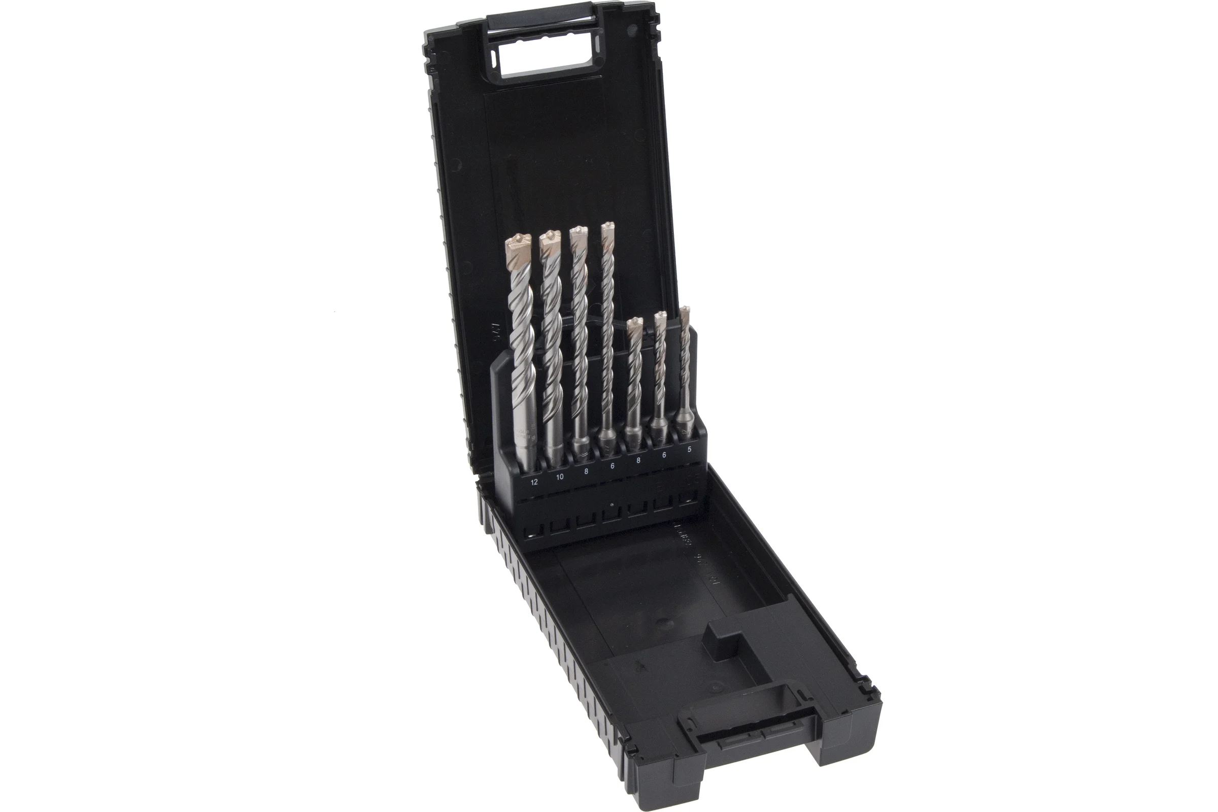 Набор буров SDS-plus V PLUS (5,6,8x110 мм; 6,8,10,12x160 мм;  7 шт.) D.BOR 240987