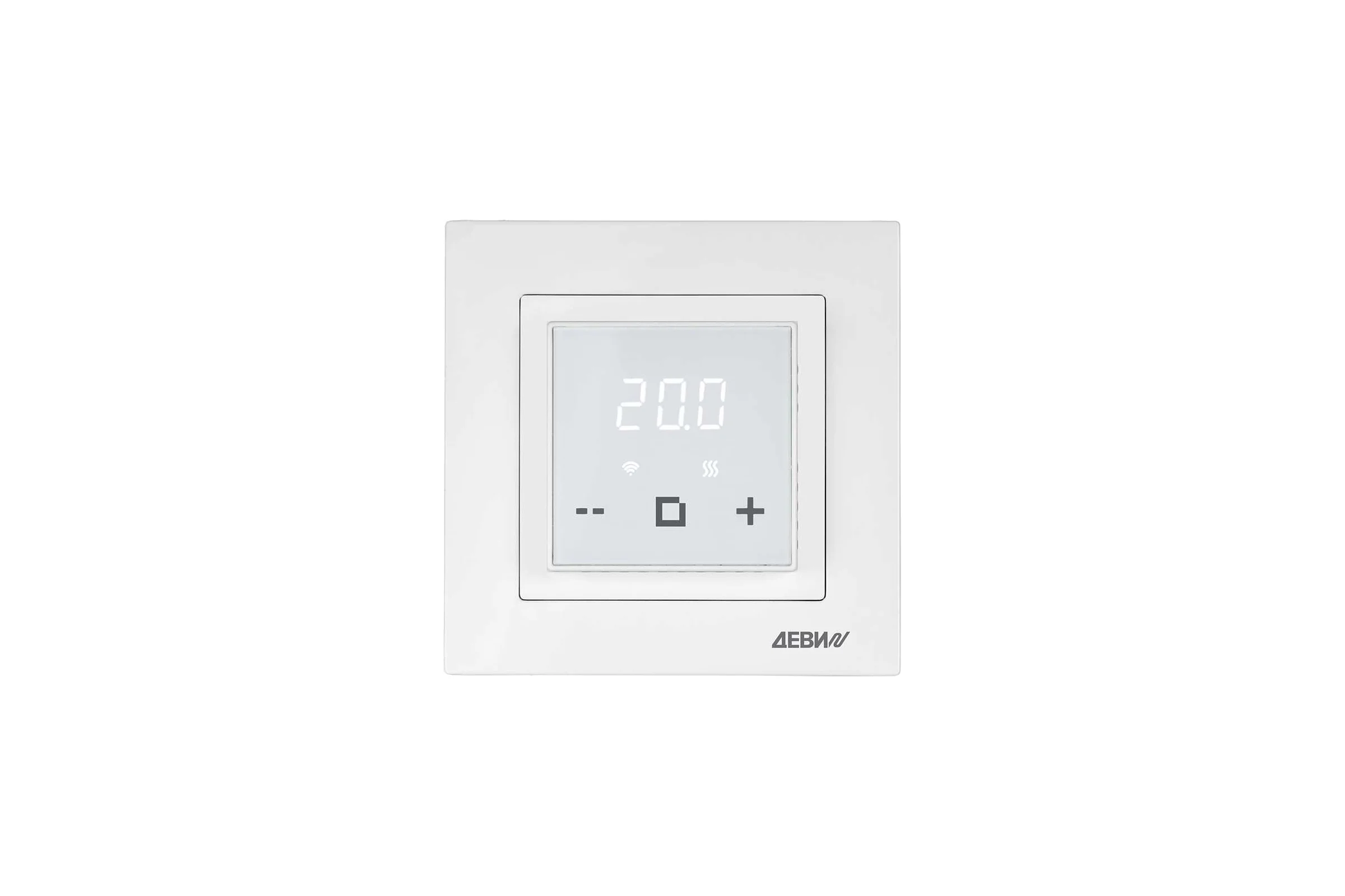 Терморегулятор ДЕВИ classy c wi-fi, с датчиком пола, белый, 16а 140F1064R