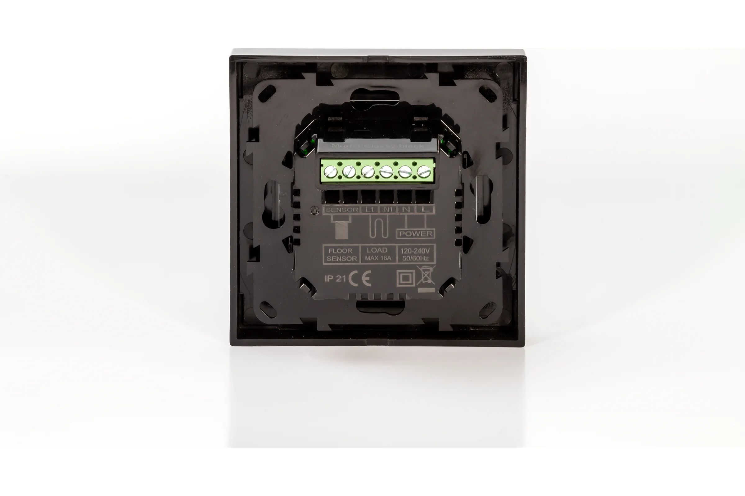Терморегулятор ДЕВИ classy c wi-fi, с датчиком пола, черный, 16а 140F1069R