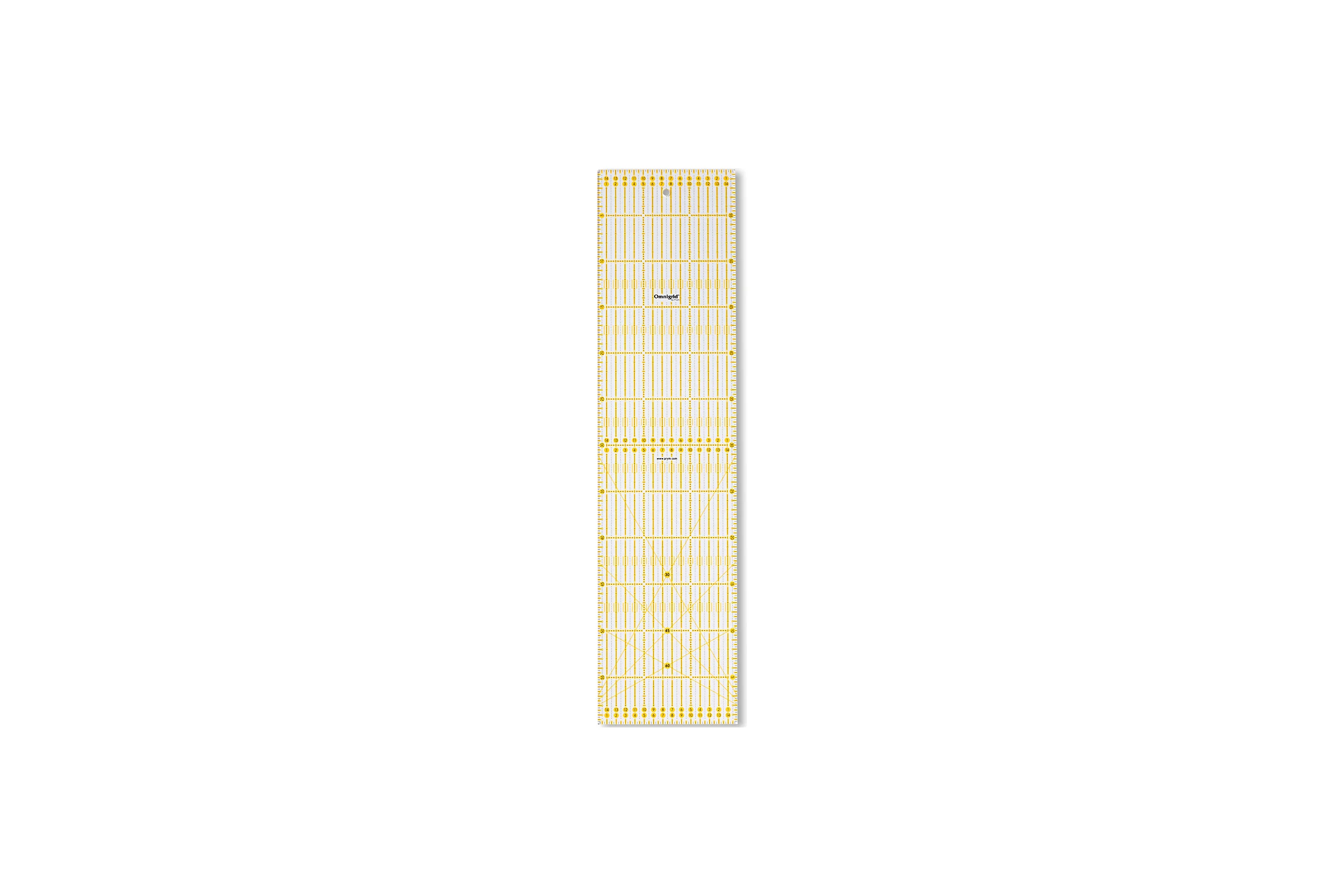 Универсальная линейка PRYM Omnigrid пластик, 5 см х 60 см 1611308 160062